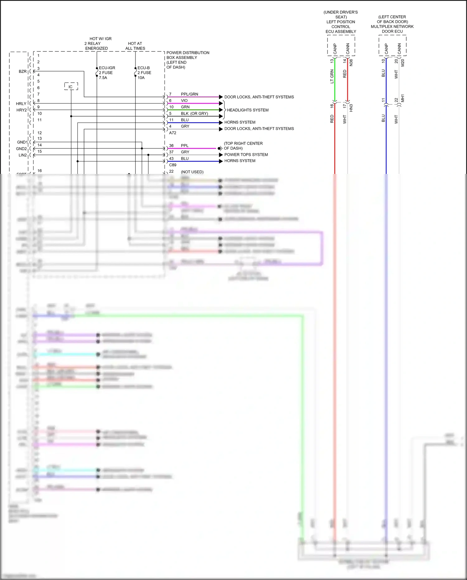 Lexus RX V (2022-2024) blk wiring diagram  (2 of 205)