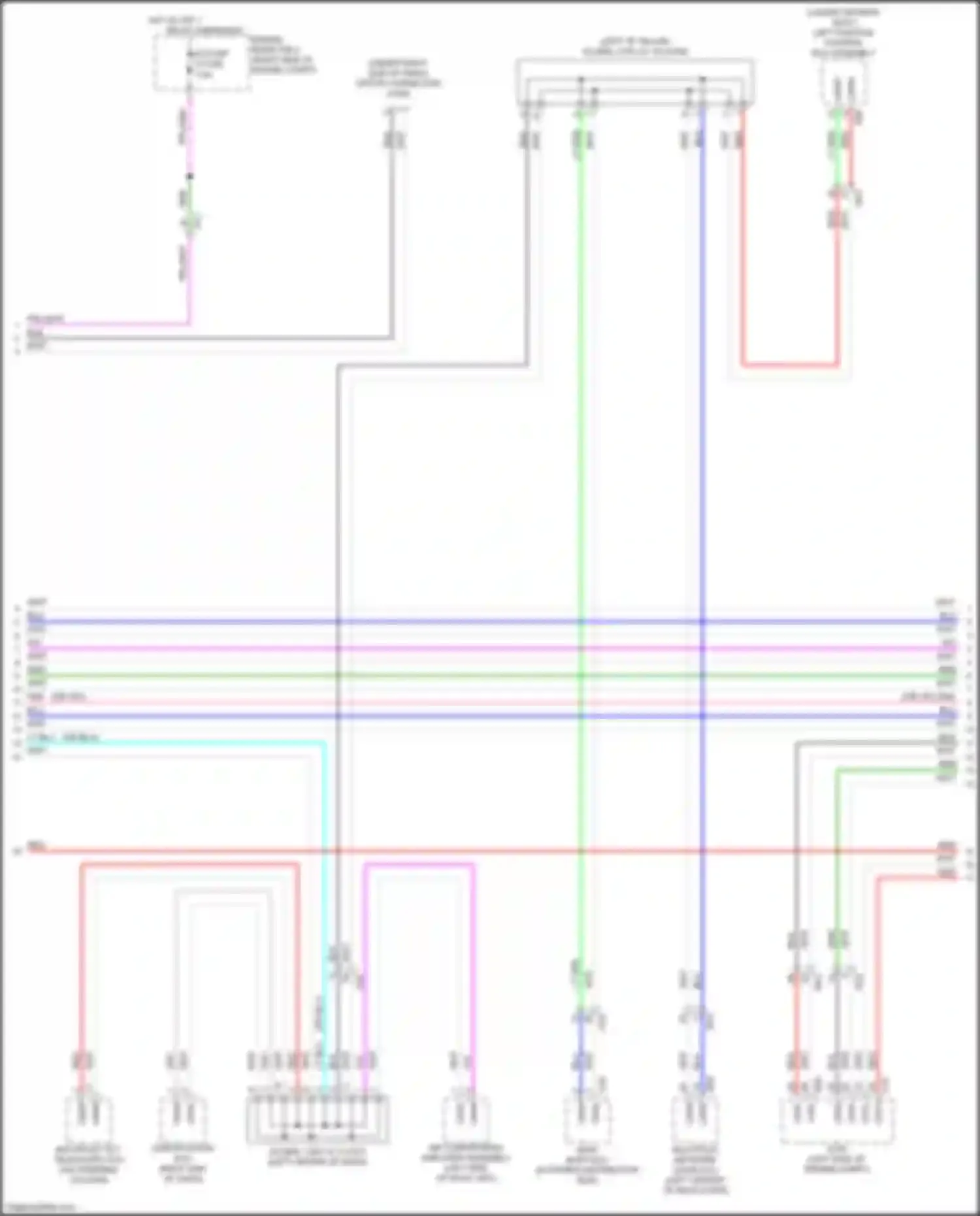 Wiring diagram blu for Lexus RX V (2022-2024) (32 of 184)