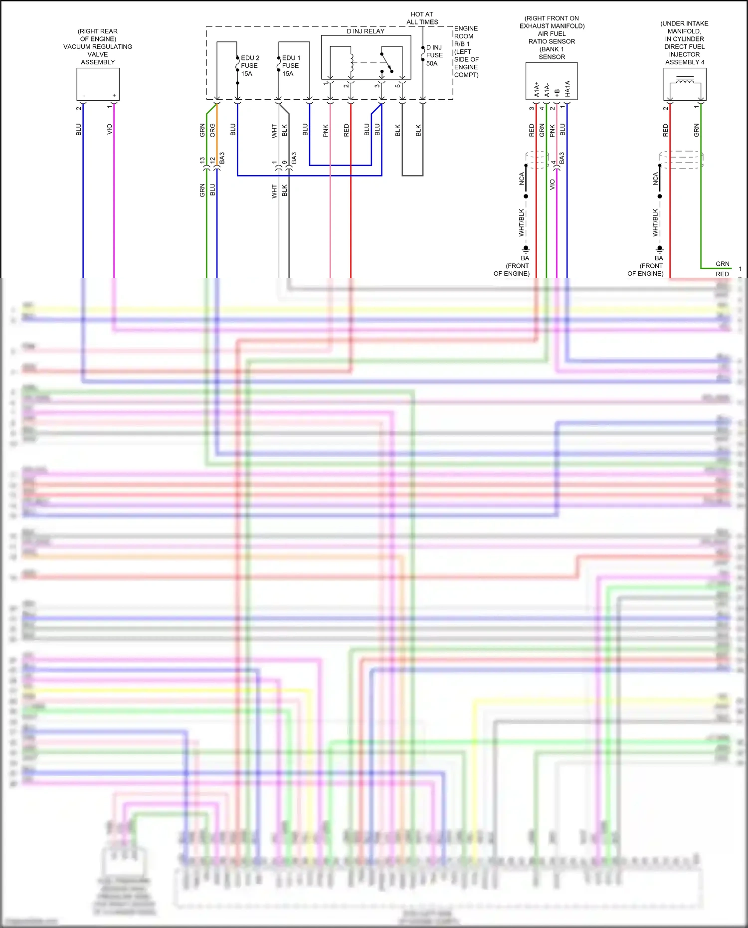 Lexus RX V (2022-2024) blu wiring diagram  (170 of 184)