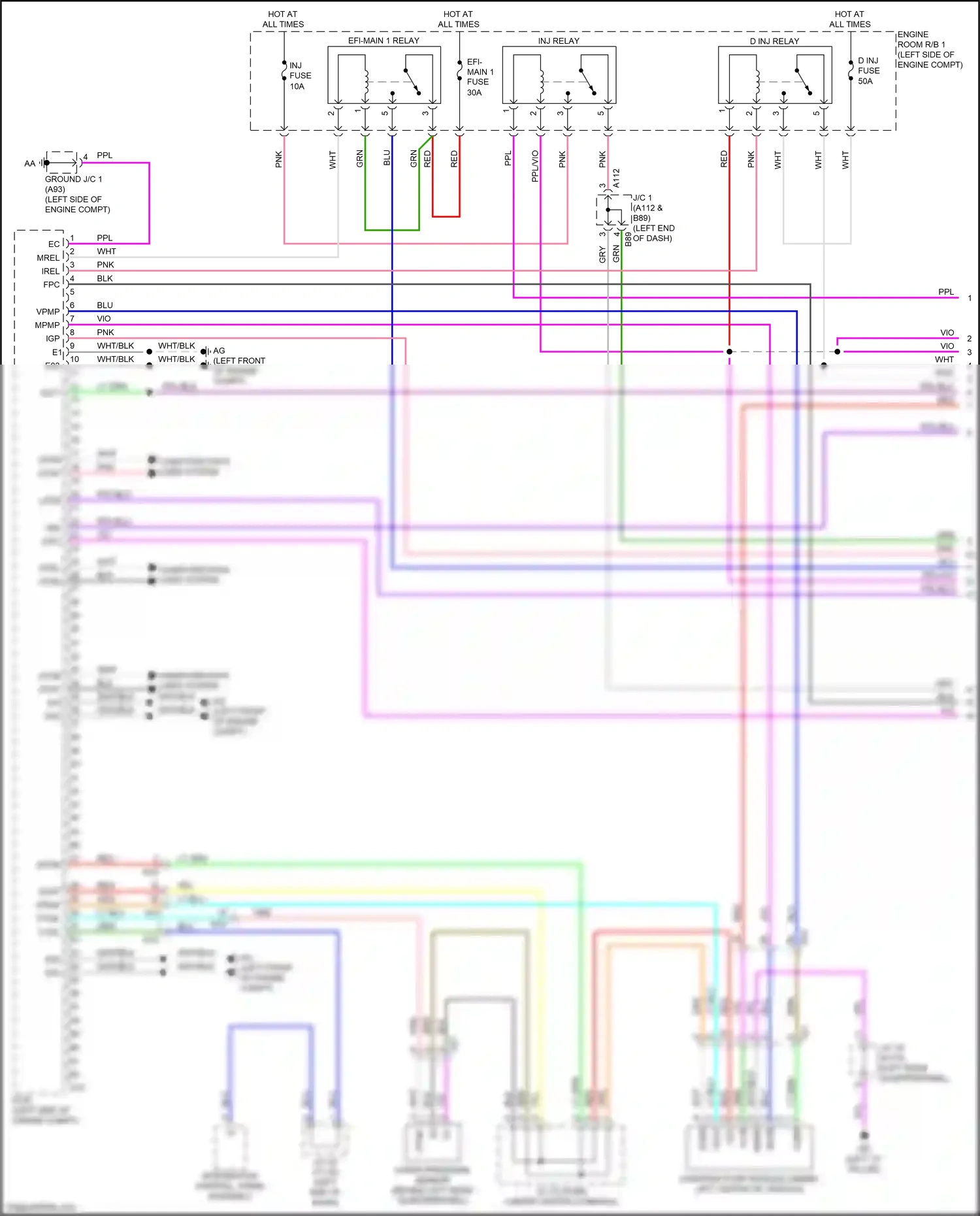 Lexus RX V (2022-2024) brn wiring diagram  (91 of 96)