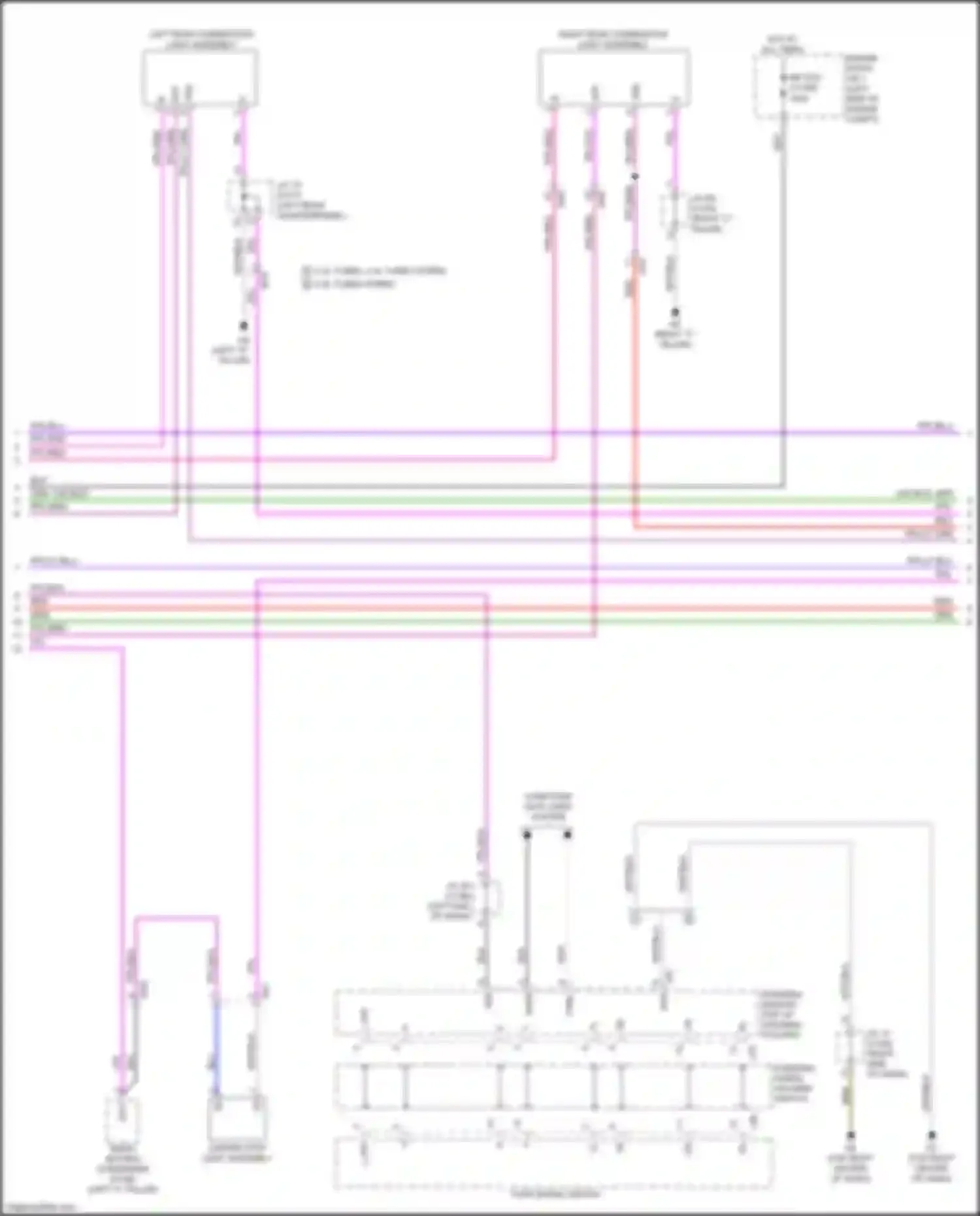 Wiring diagram center stop light assembly for Lexus RX V (2022-2024) (1 of 1)
