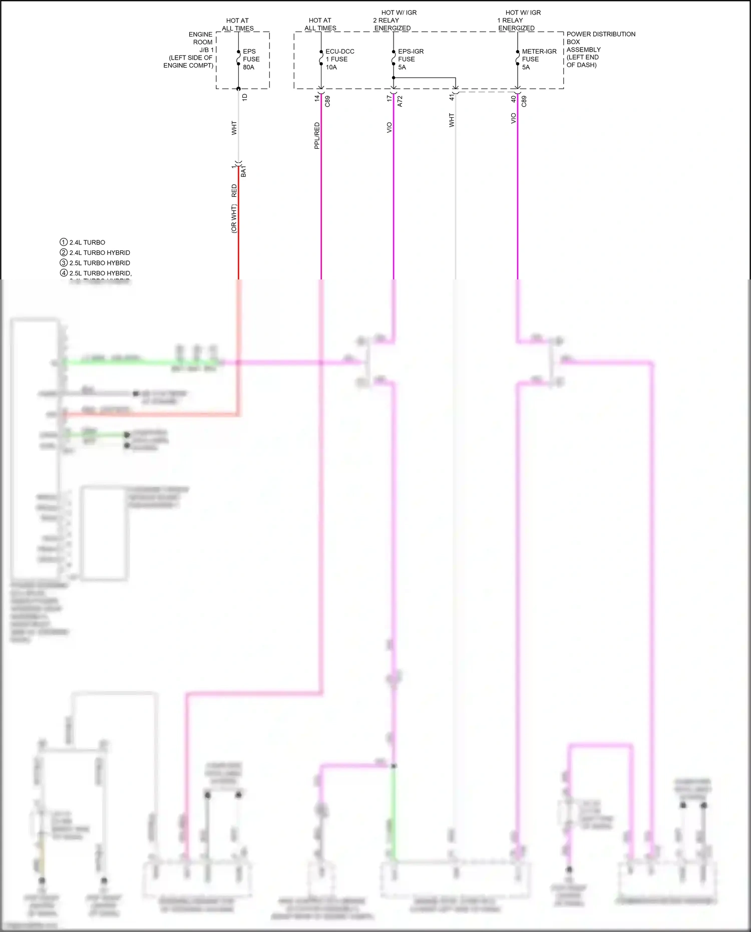 Lexus RX V (2022-2024) computer data lines system wiring diagram  (84 of 115)