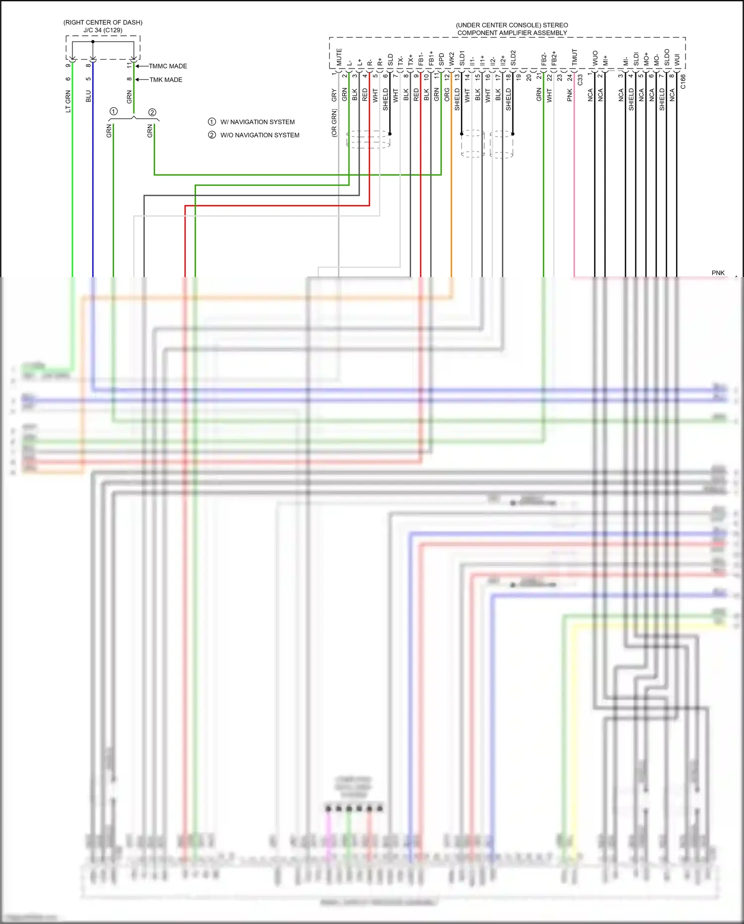 Lexus RX V (2022-2024) computer data lines system wiring diagram  (70 of 115)