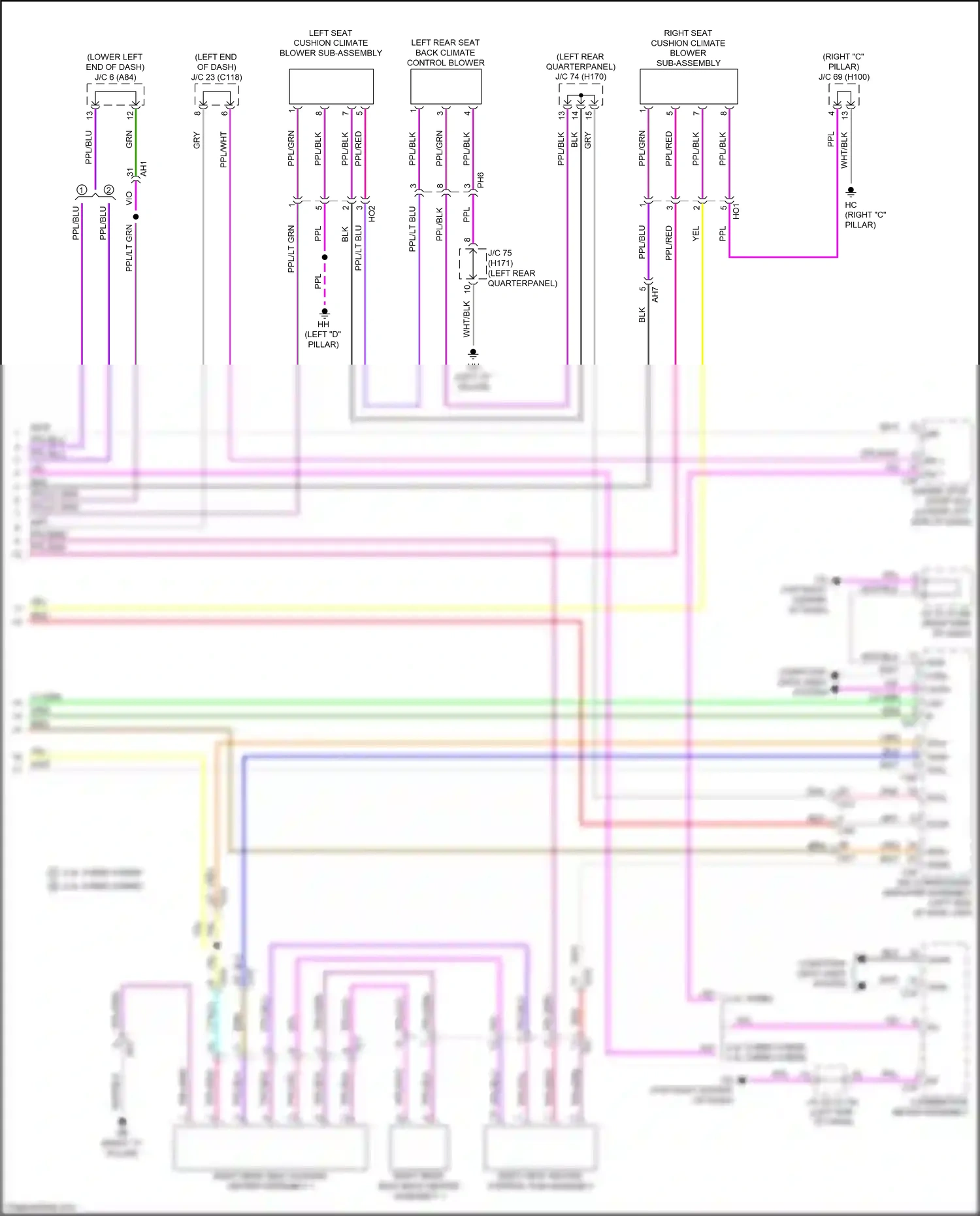 Lexus RX V (2022-2024) computer data lines system wiring diagram  (49 of 115)