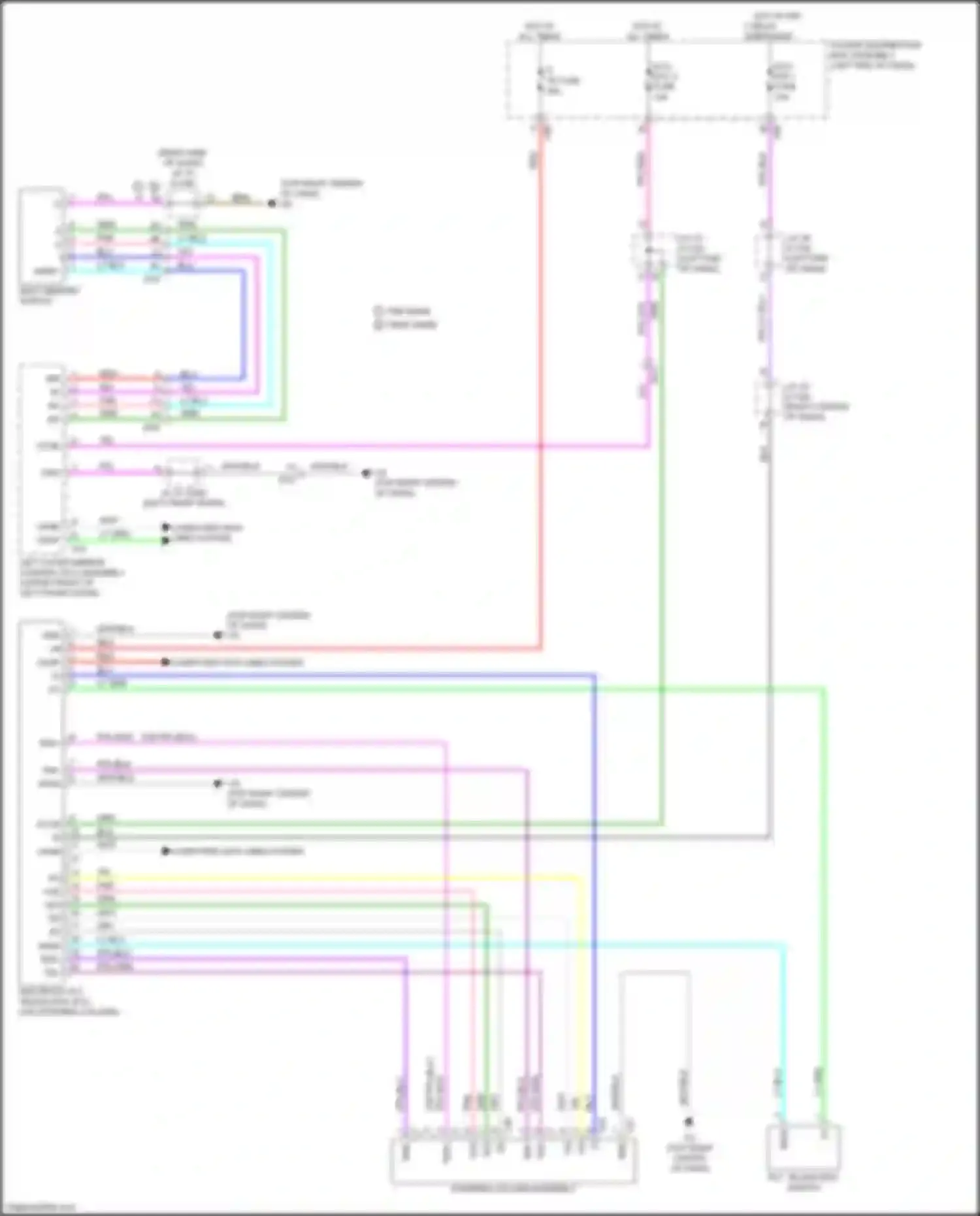 Wiring diagram ecu- dcc 3 fuse for Lexus RX V (2022-2024) (7 of 14)