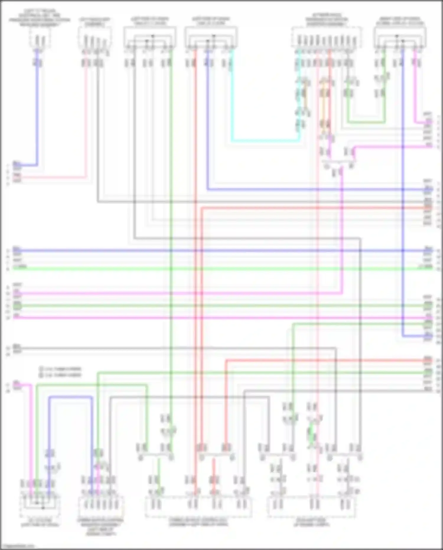Wiring diagram electrical key, tire pressure monitoring system receiver assembly for Lexus RX V (2022-2024) (11 of 11)