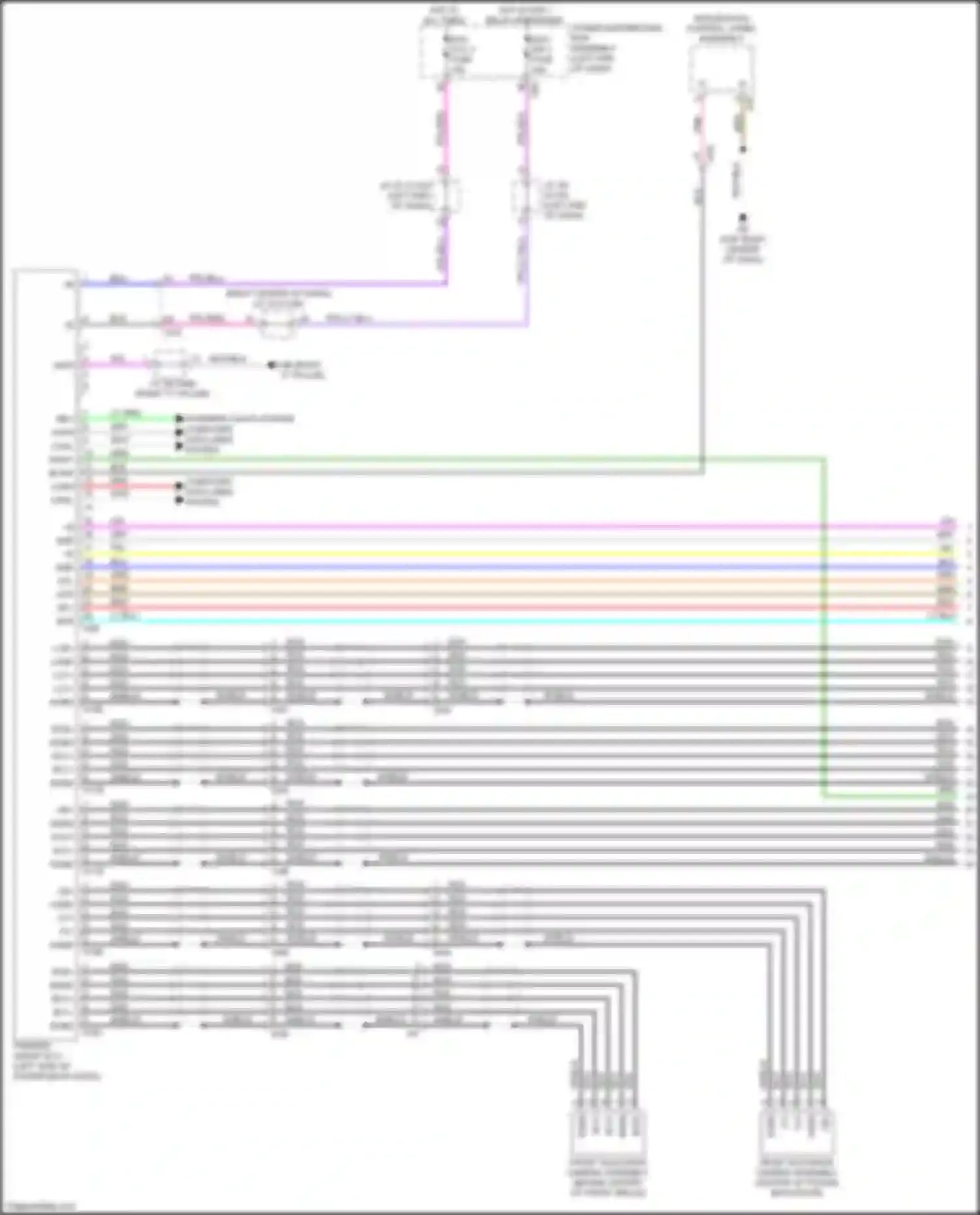 Wiring diagram hot w/ igr 1 relay energized for Lexus RX V (2022-2024) (27 of 60)