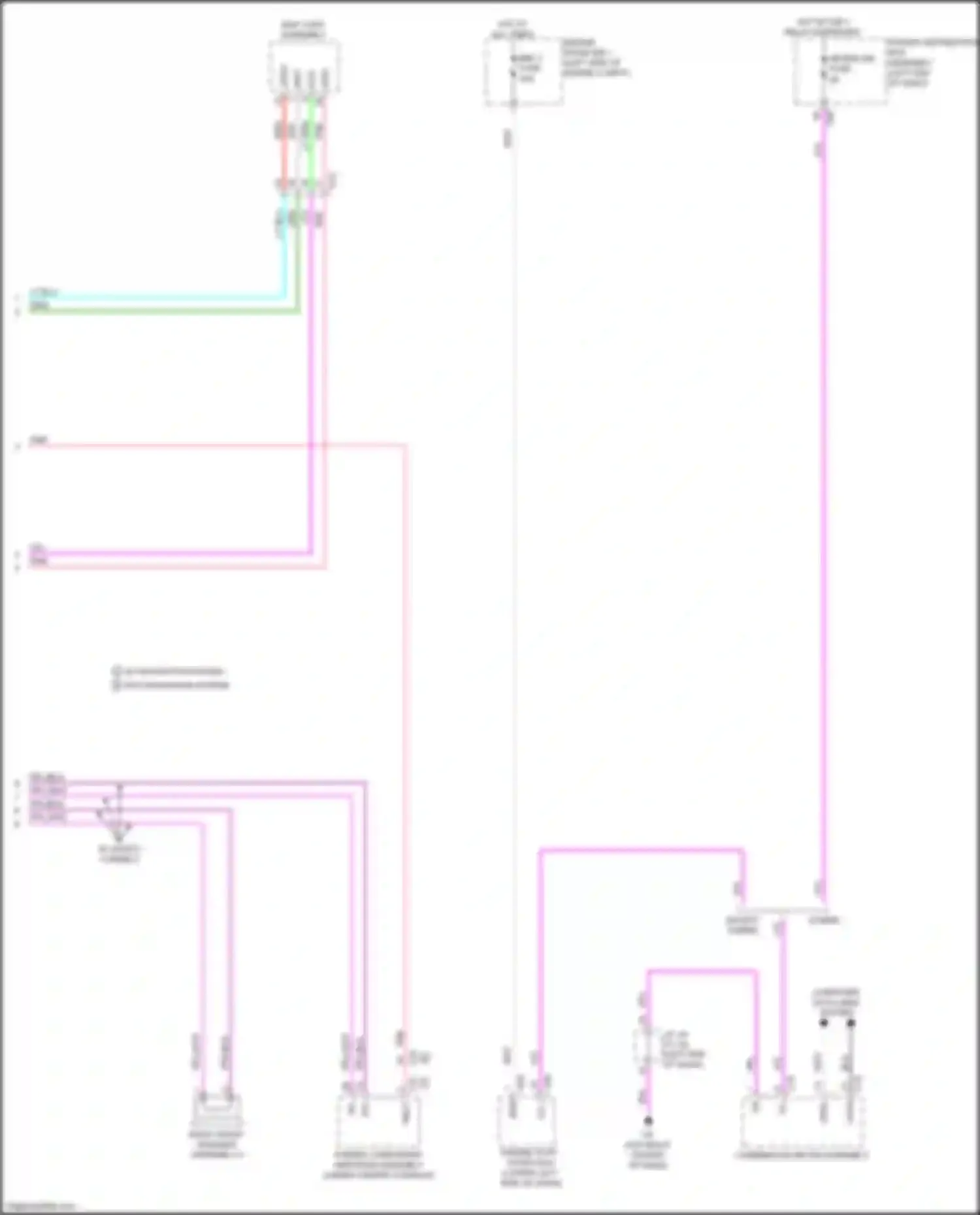 Wiring diagram hot w/ igr 1 relay energized for Lexus RX V (2022-2024) (20 of 60)