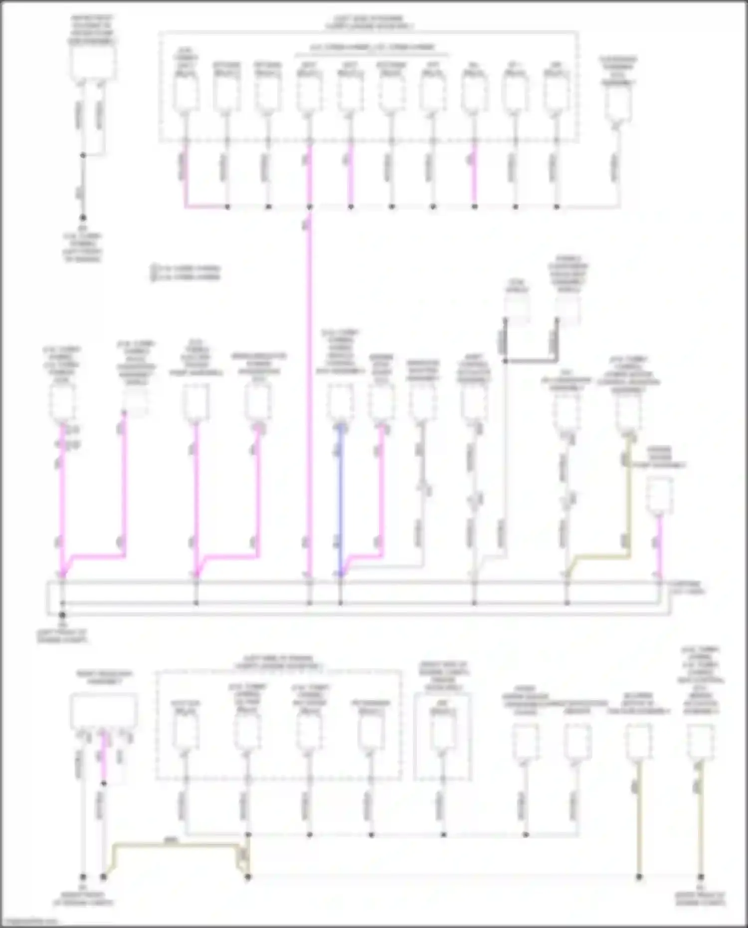 Wiring diagram hybrid motor control inverter assembly for Lexus RX V (2022-2024) (4 of 7)