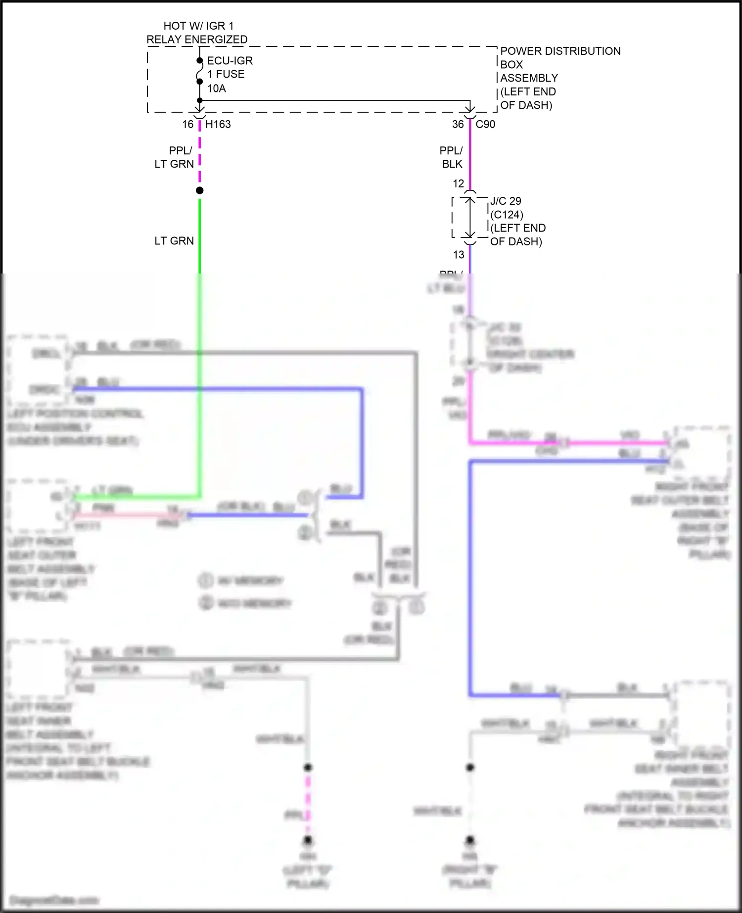 Lexus RX V (2022-2024) lt blu wiring diagram  (95 of 130)