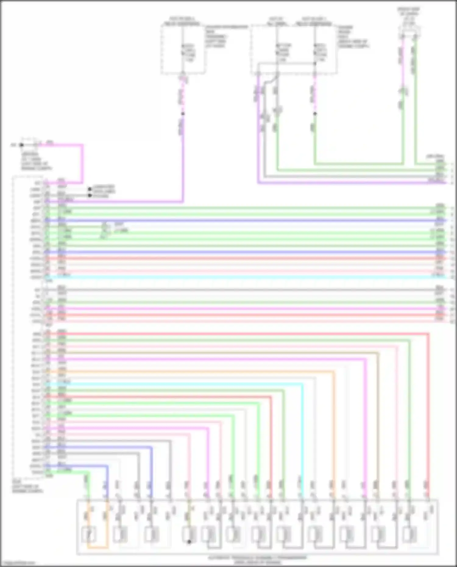 Wiring diagram pnk sl for Lexus RX V (2022-2024) (1 of 1)