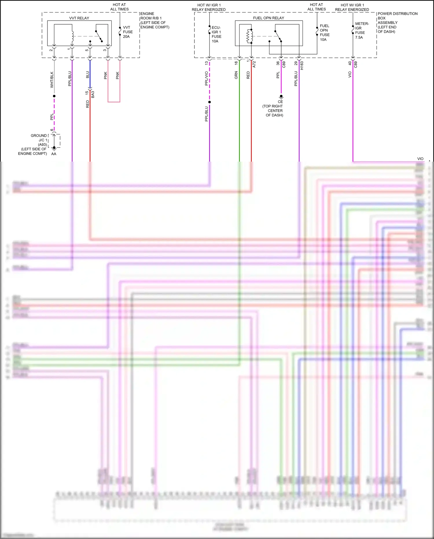 Lexus RX V (2022-2024) ppl/blk wiring diagram  (87 of 95)