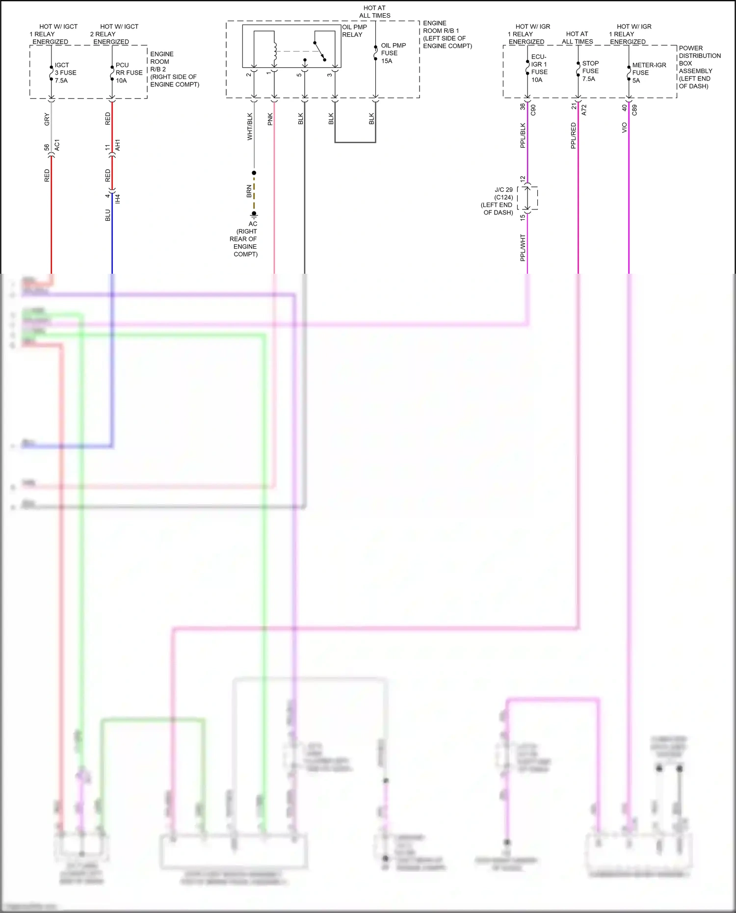 Lexus RX V (2022-2024) ppl/blk wiring diagram  (80 of 95)