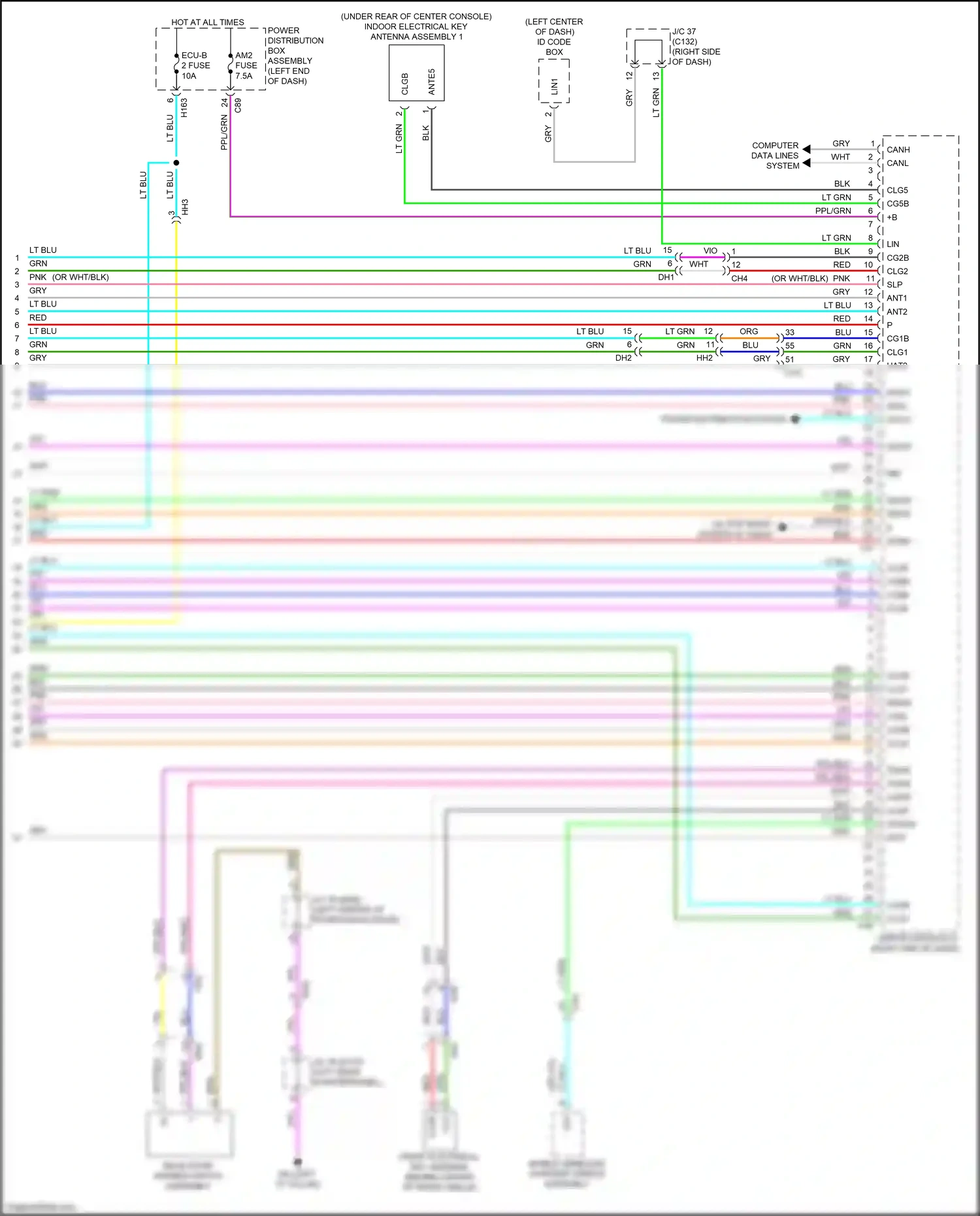 Lexus RX V (2022-2024) ppl/blk wiring diagram  (27 of 95)