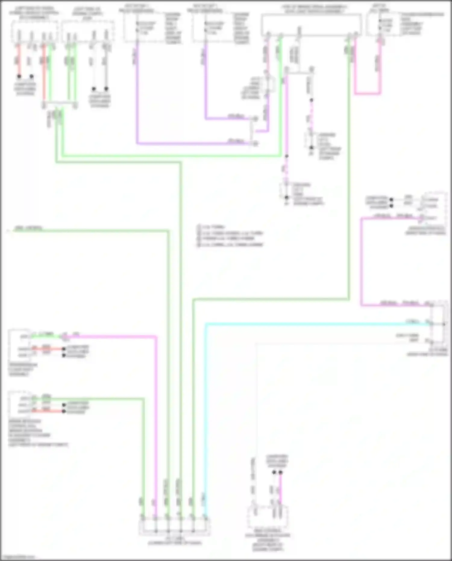 Wiring diagram red for Lexus RX V (2022-2024) (7 of 189)