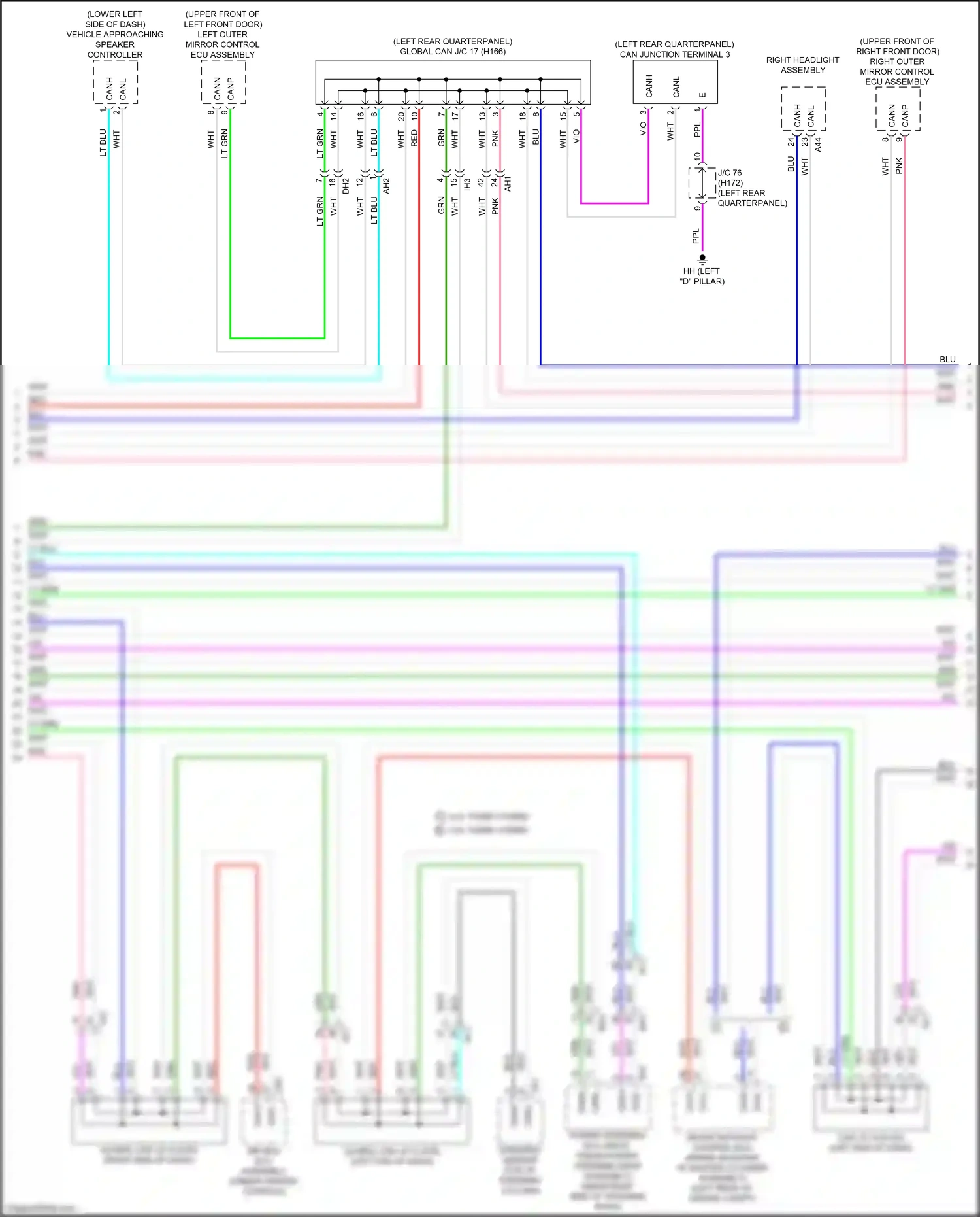 Lexus RX V (2022-2024) steering sensor wiring diagram  (11 of 15)
