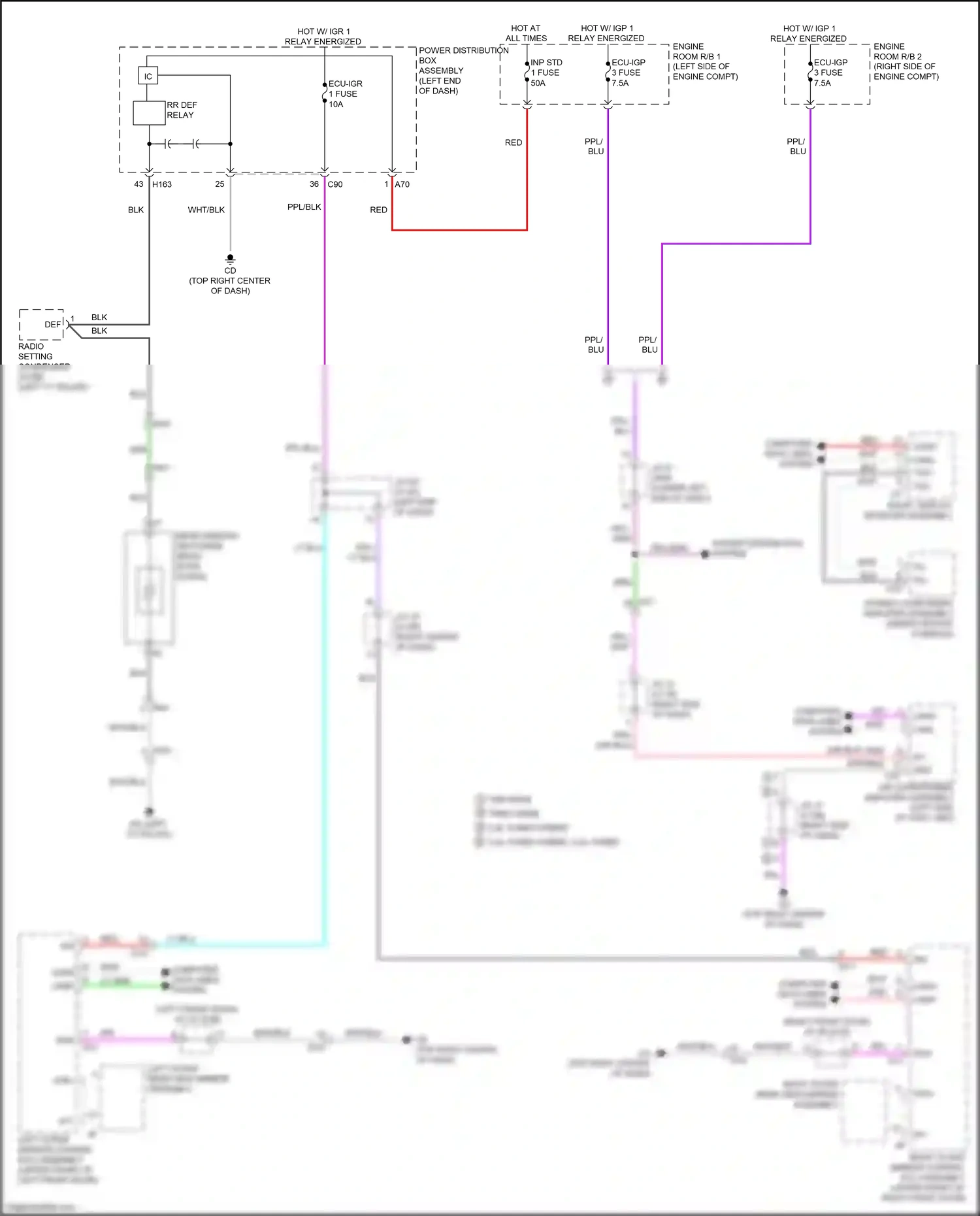 Lexus RX V (2022-2024) stereo component amplifier assembly wiring diagram  (8 of 10)
