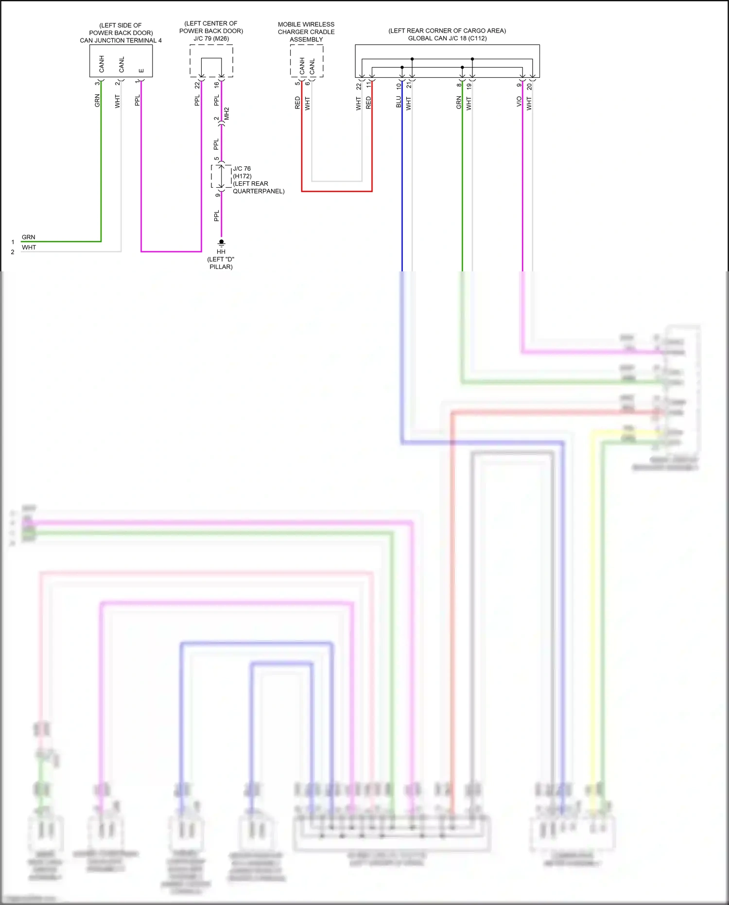 Lexus RX V (2022-2024) stereo component equalizer assembly wiring diagram  (3 of 7)