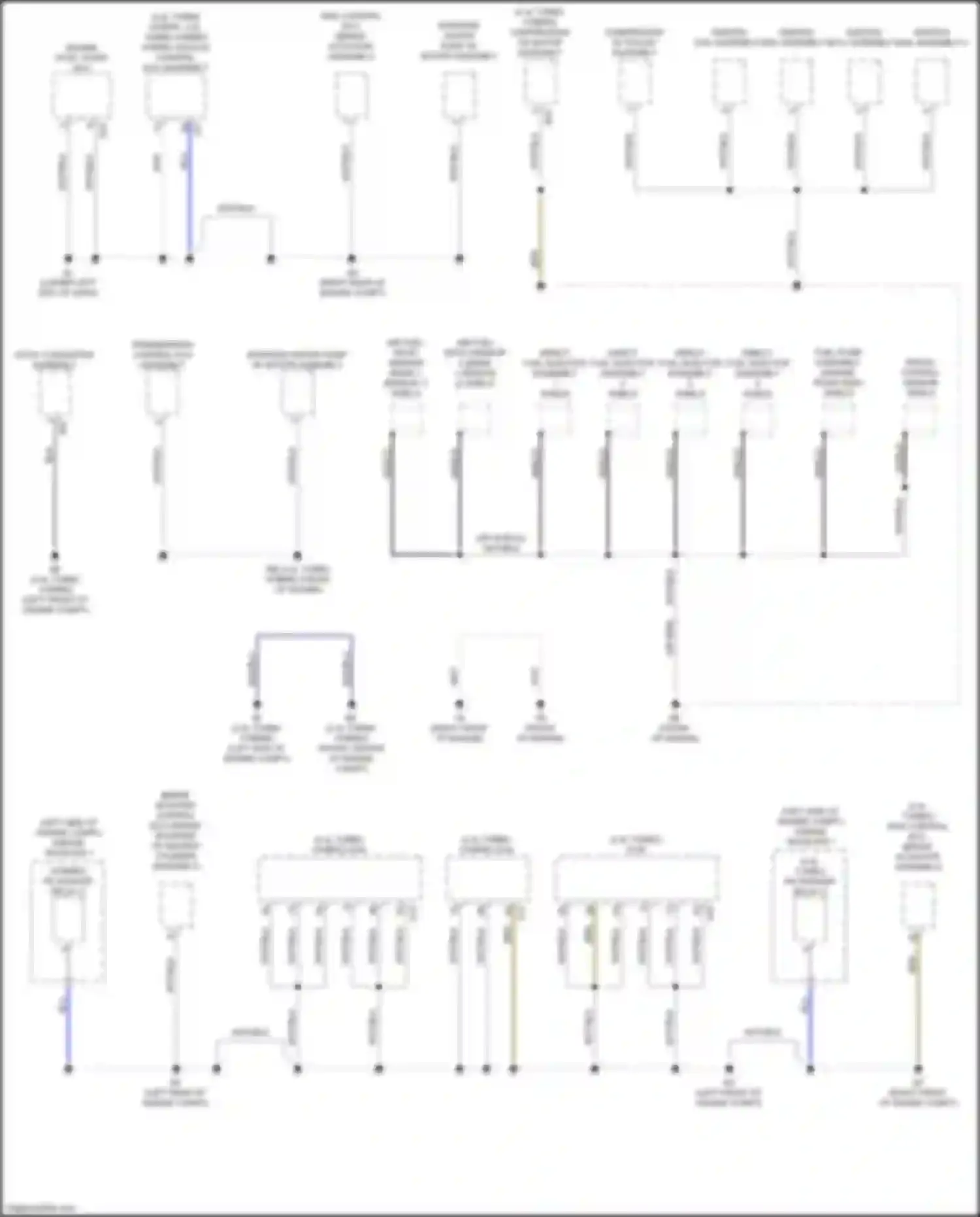 Wiring diagram transmission control ecu assembly for Lexus RX V (2022-2024) (2 of 6)