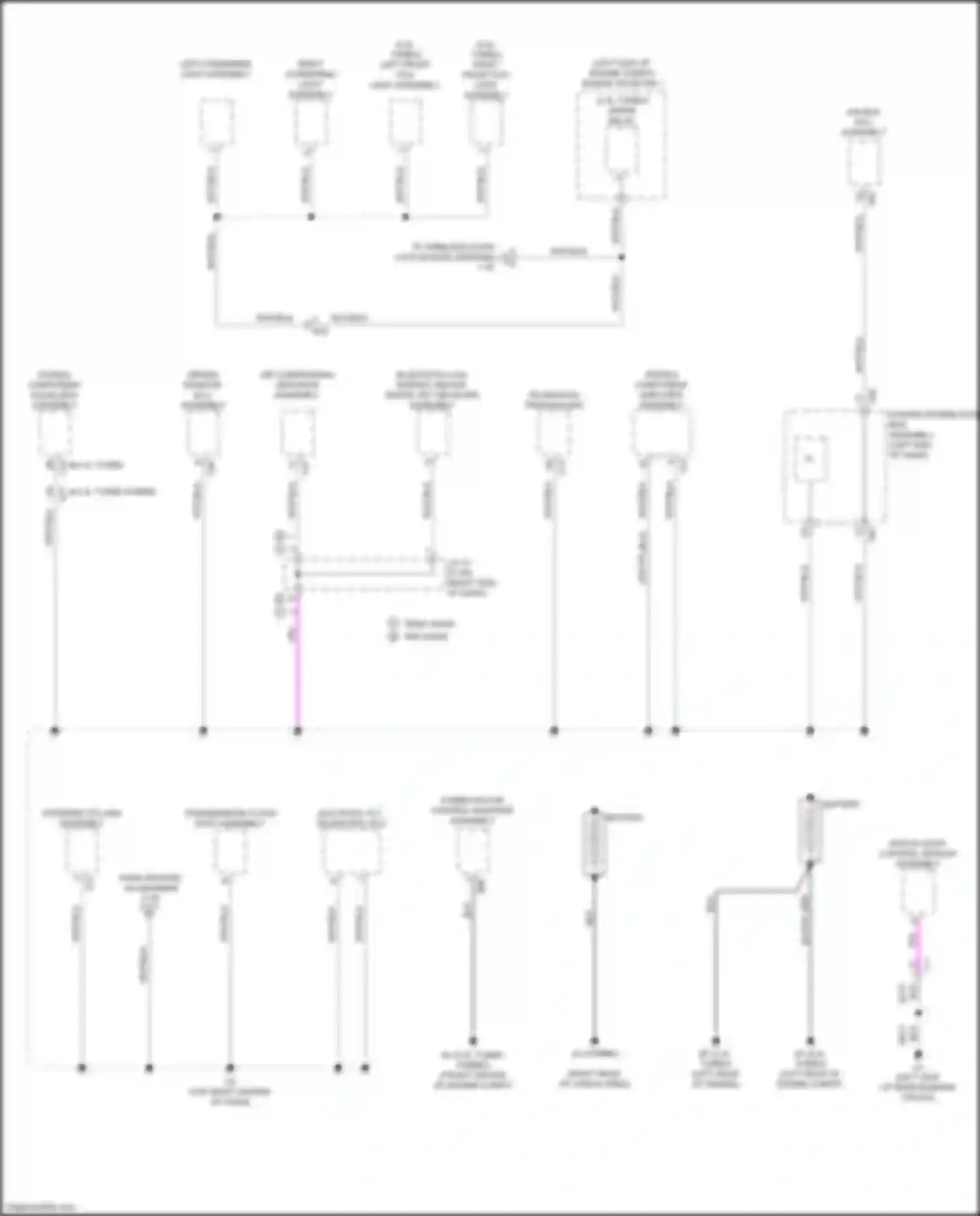 Wiring diagram transmission floor shift assembly for Lexus RX V (2022-2024) (13 of 17)