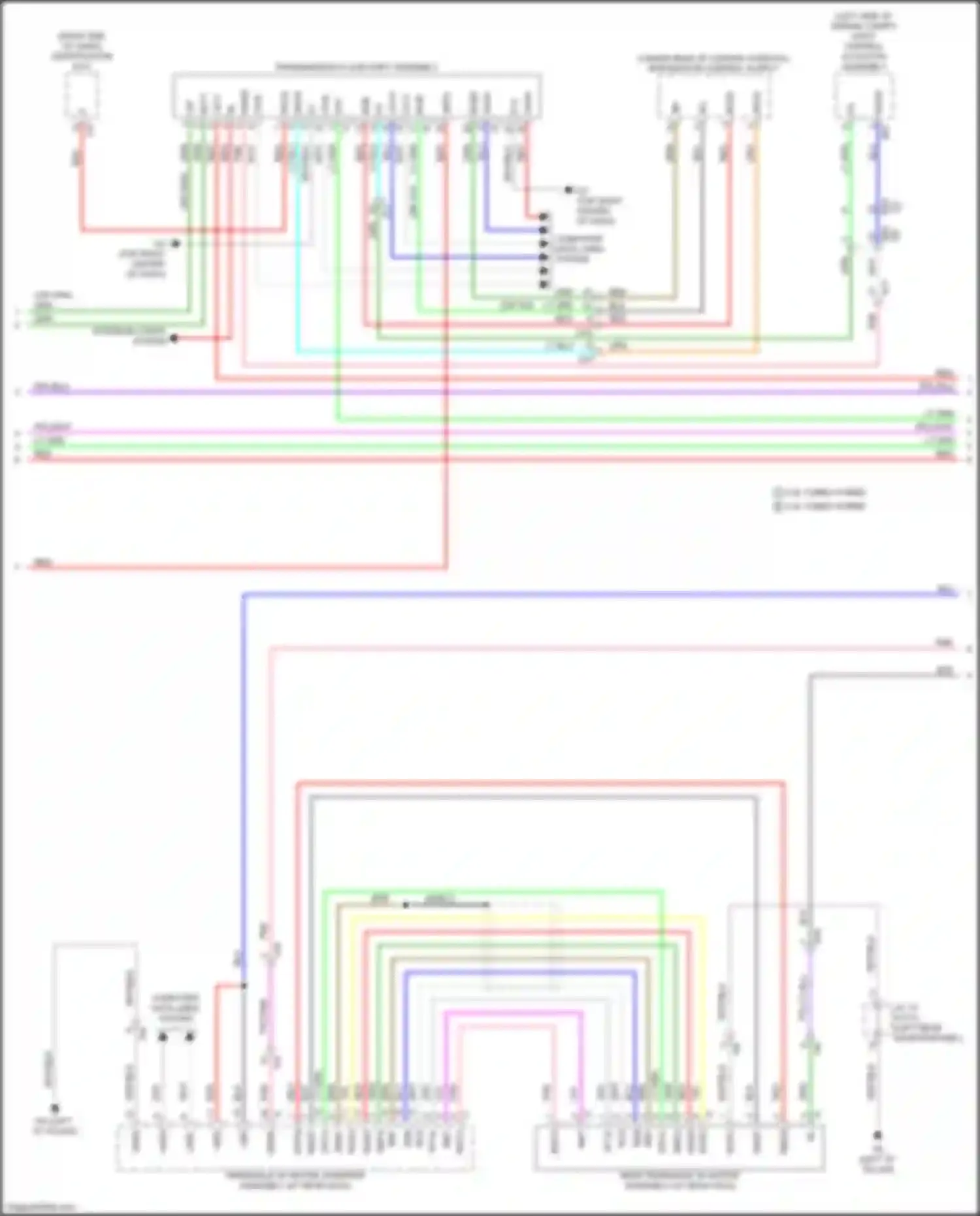 Wiring diagram transmission floor shift assembly for Lexus RX V (2022-2024) (15 of 17)