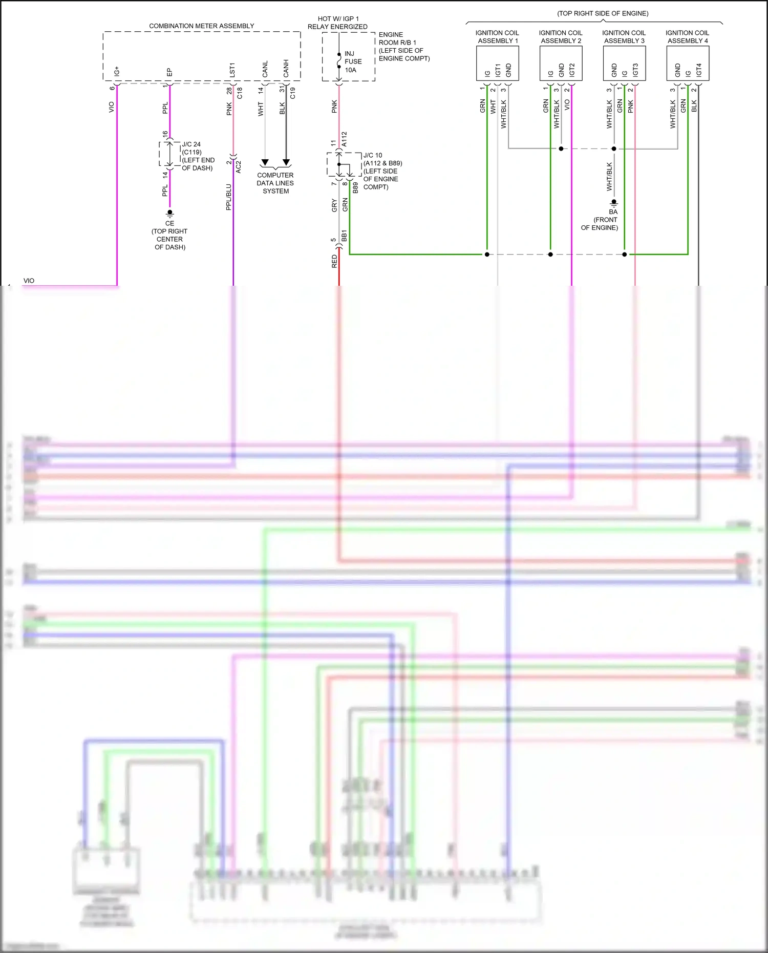 Lexus RX V (2022-2024) vvi+ wiring diagram  (2 of 3)