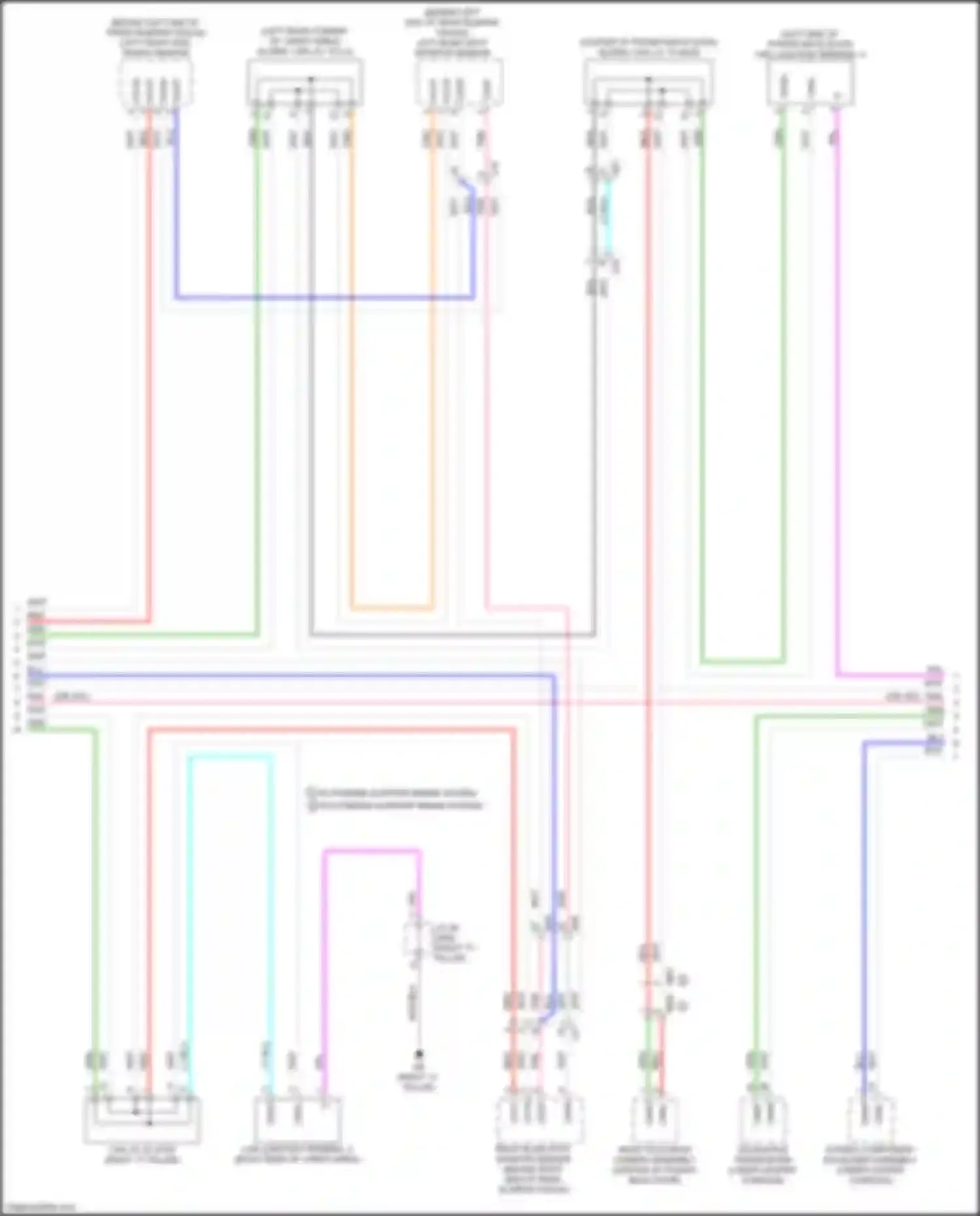 Wiring diagram wht/blk for Lexus RX V (2022-2024) (33 of 155)