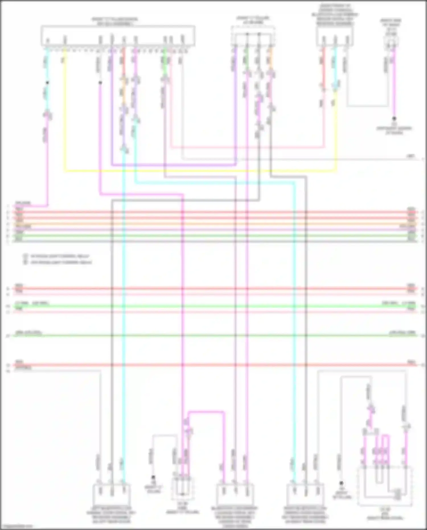 Wiring diagram yel for Lexus RX V (2022-2024) (2 of 56)