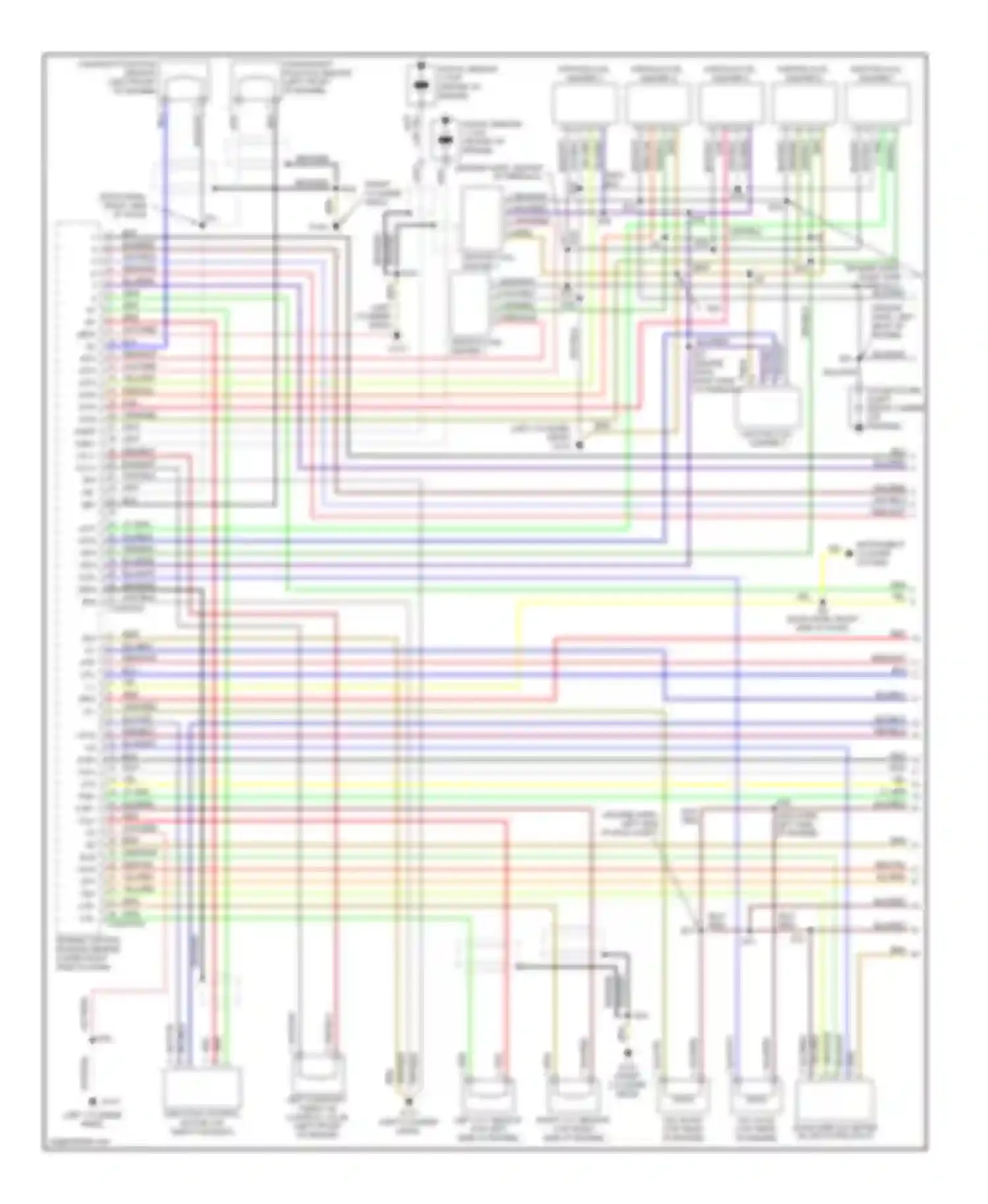 SC Lexus I (1991-2001): Wiring diagram engine performance 4.0ls (1 of 4)