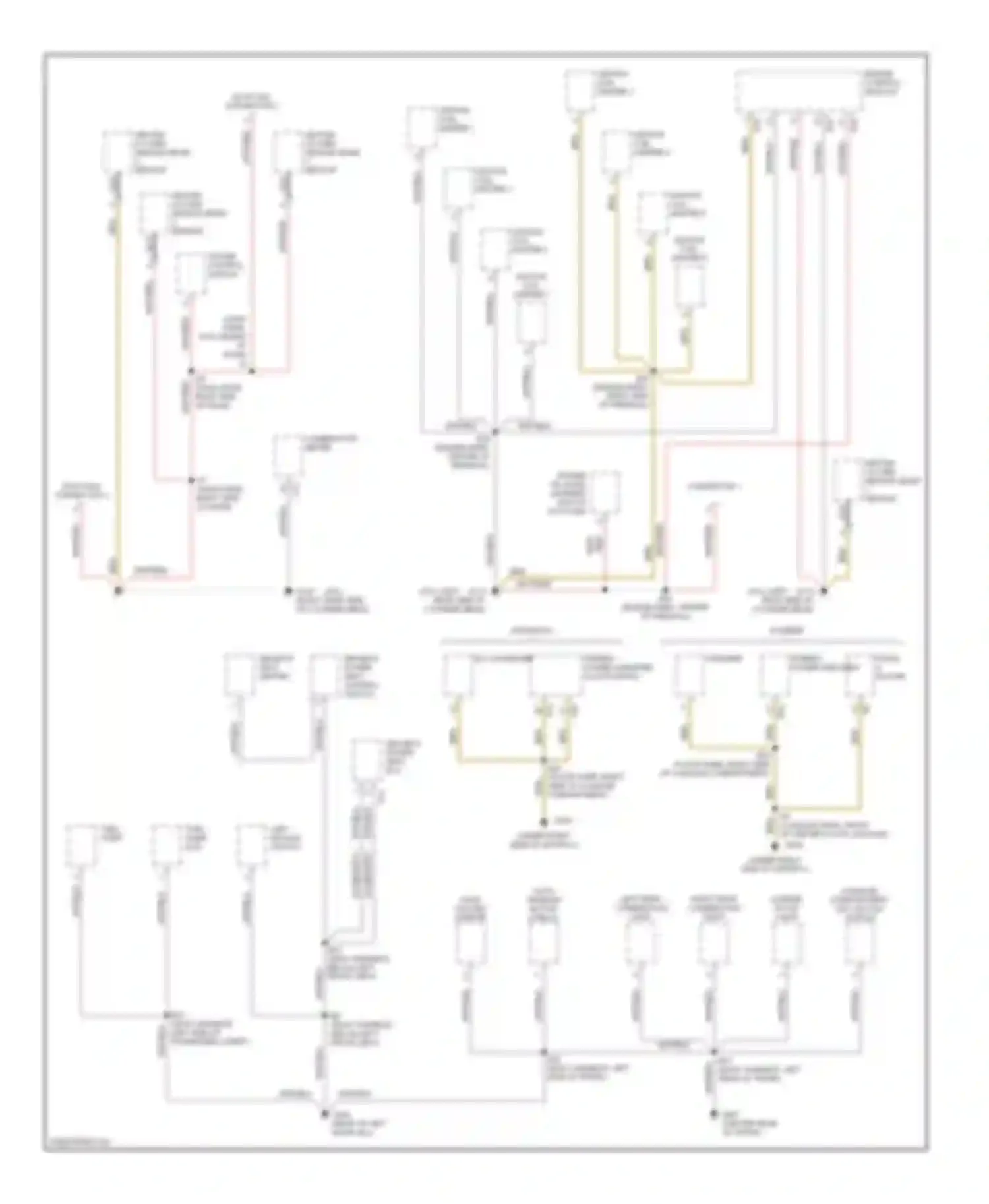 SC Lexus I (1991-2001): Ground distribution circuit (2 of 4)