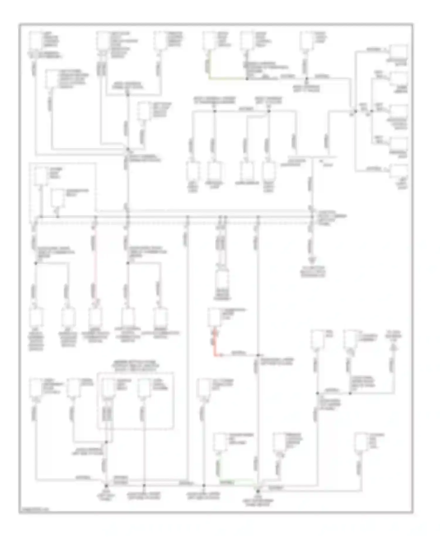 SC Lexus I (1991-2001): Ground distribution circuit (3 of 4)