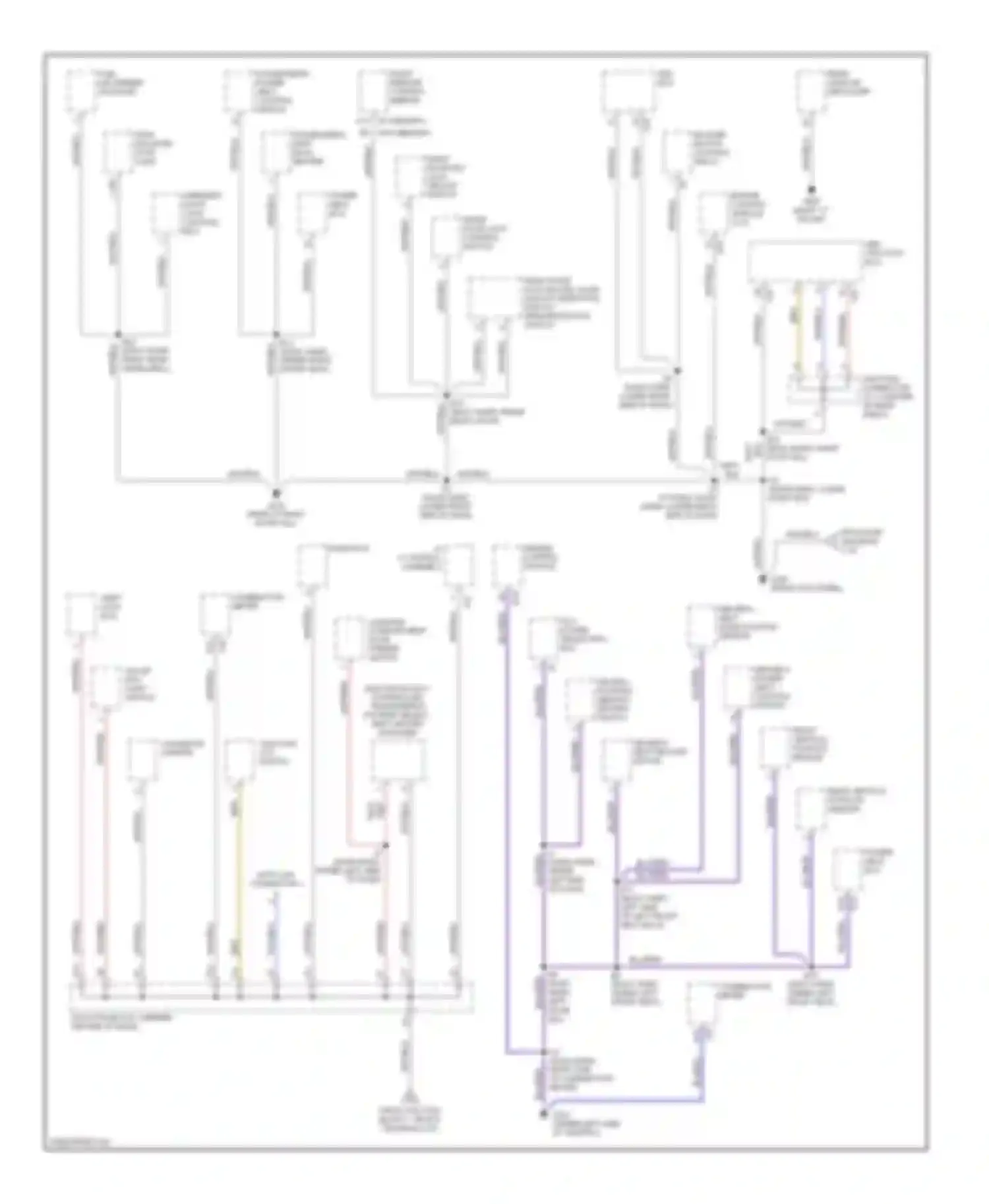 SC Lexus I (1991-2001): Ground distribution circuit (4 of 4)