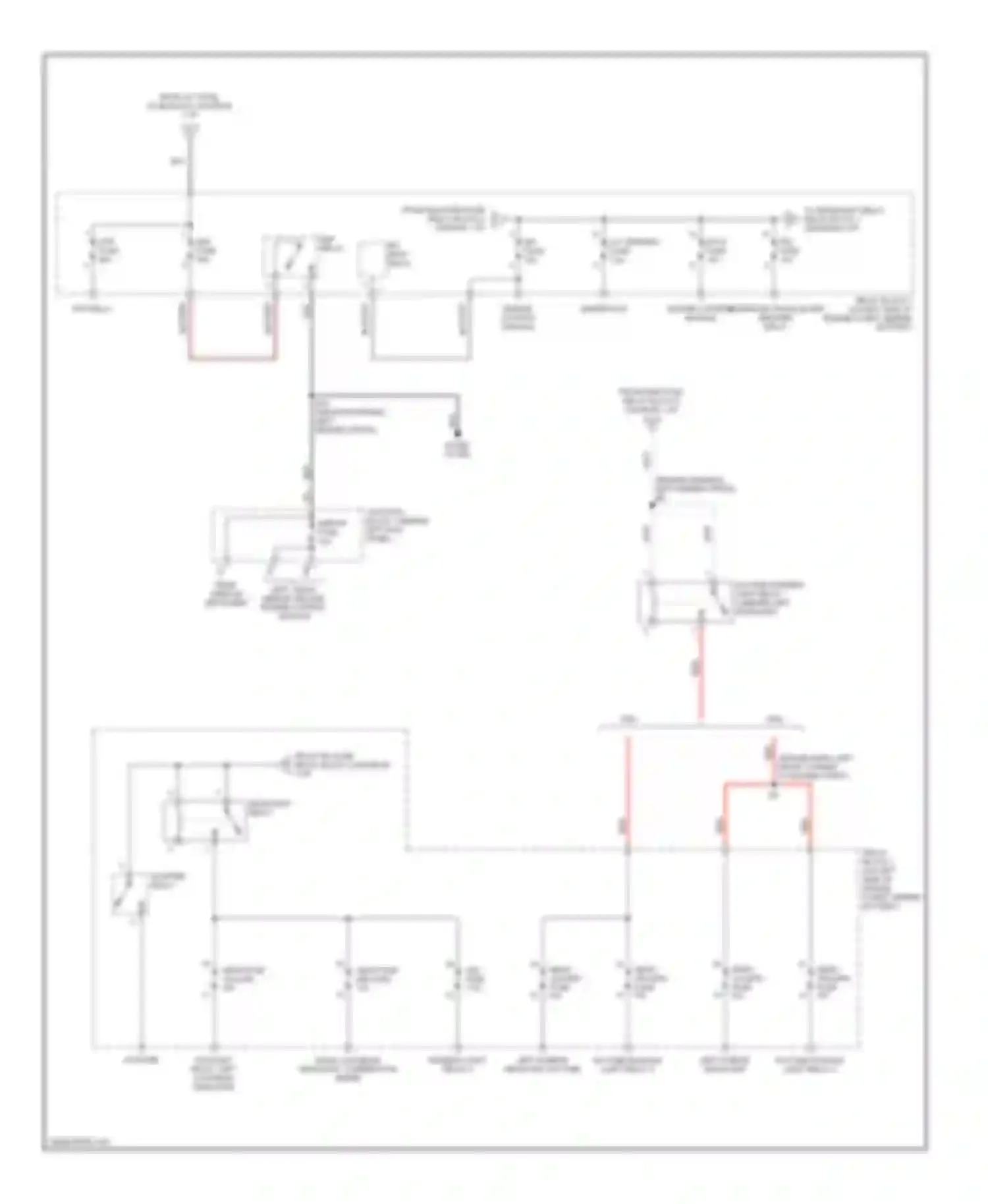 SC Lexus I (1991-2001): Power distribution circuit (3 of 3)