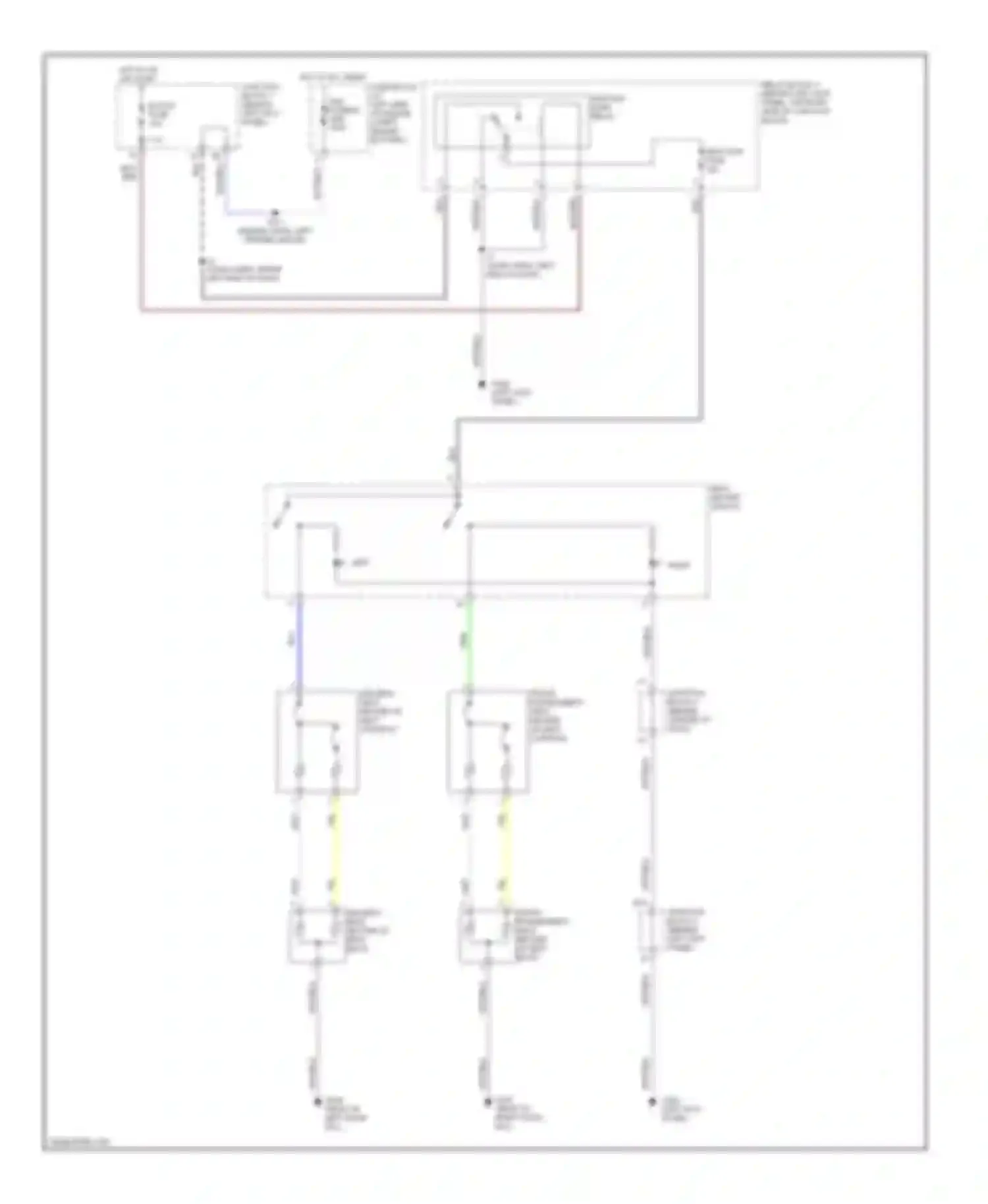 SC Lexus I (1991-2001): Heated seats circuit