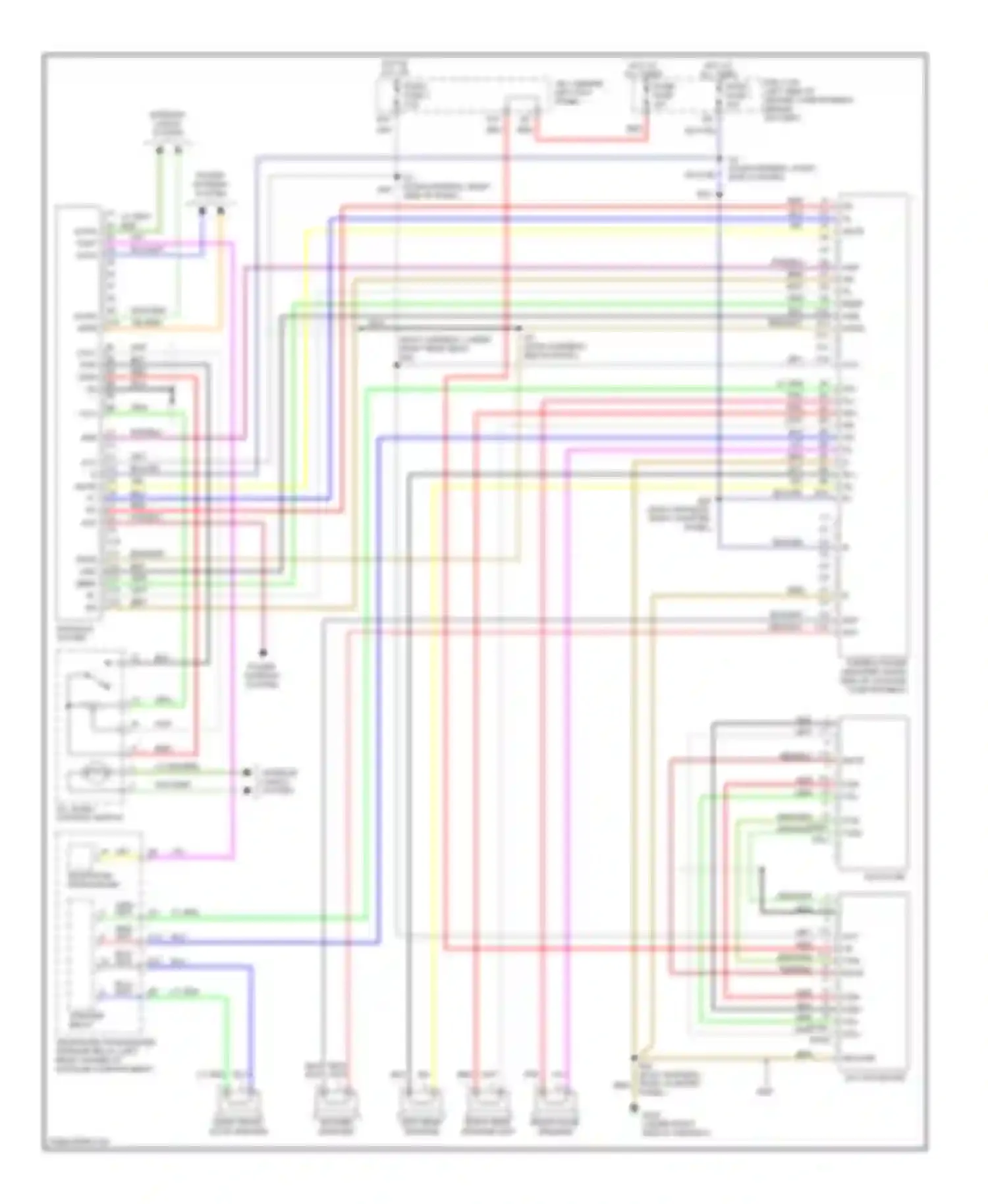 SC Lexus I (1991-2001): Radio circuits, nakamichi