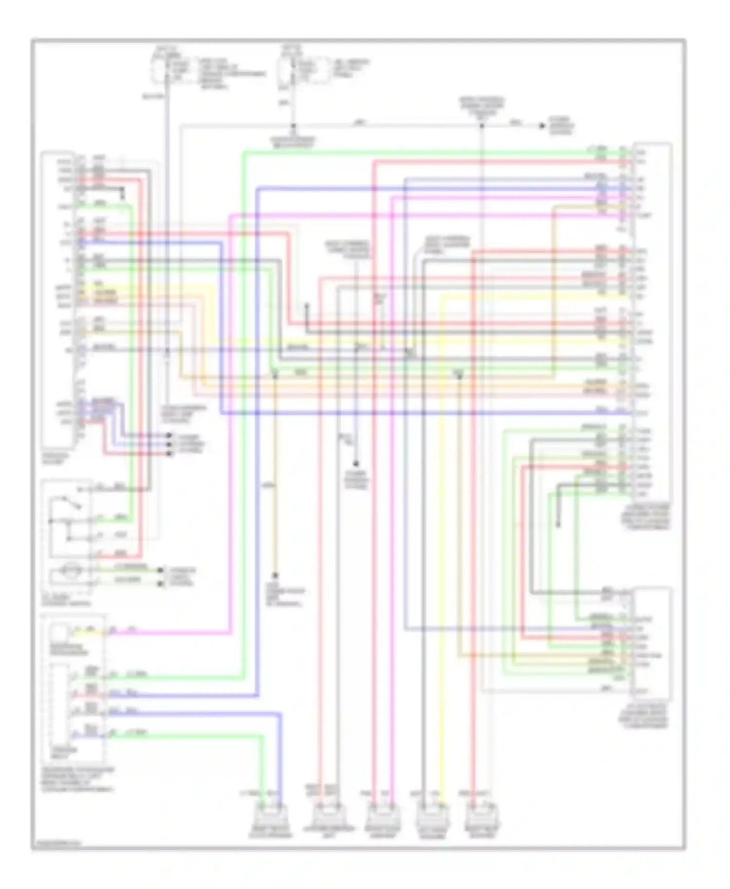 SC Lexus I (1991-2001): Radio circuits, pioneer