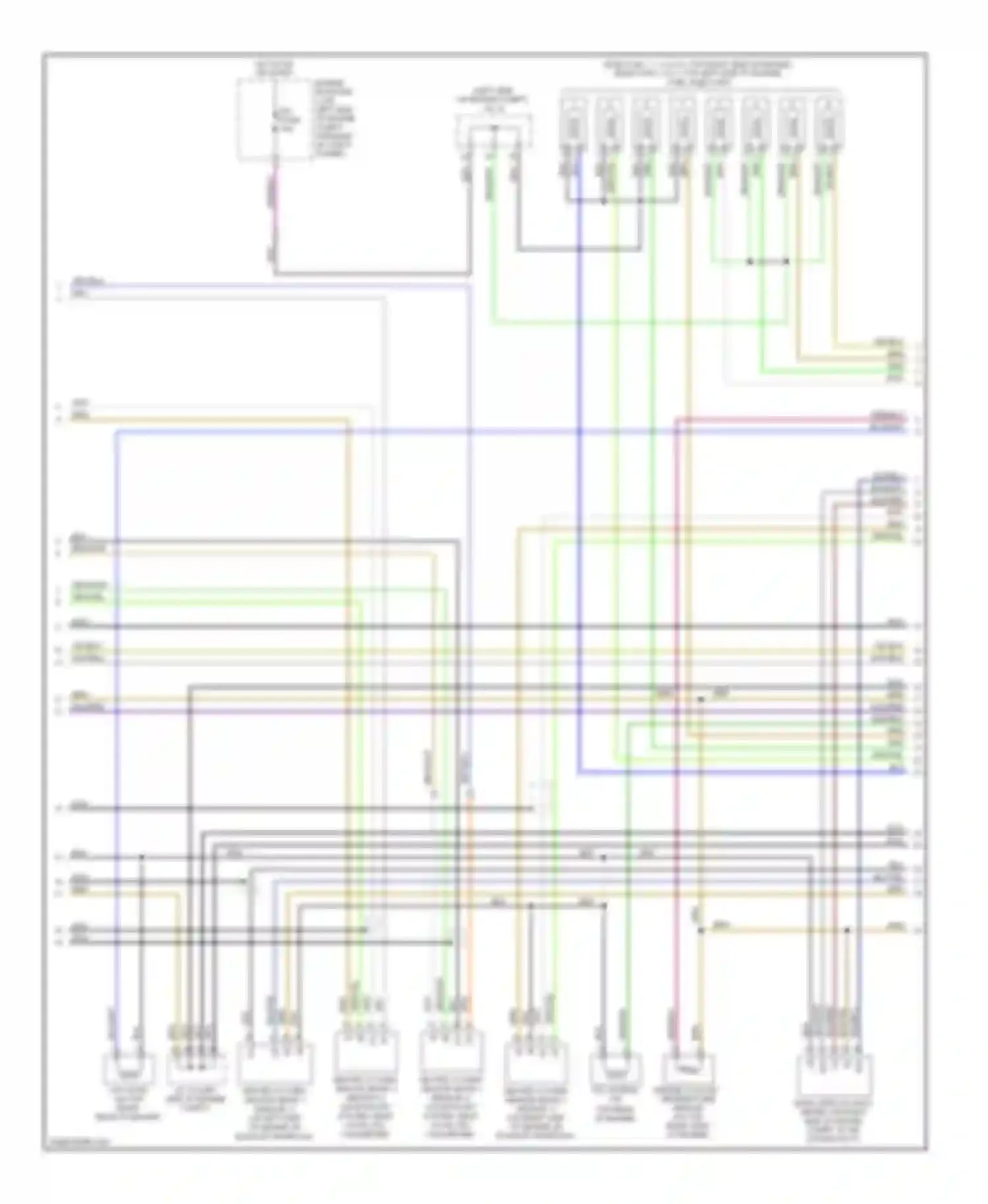 SC Lexus II facelift (2005-2010): Wiring diagram engine performance 4.3l (5 of 6)