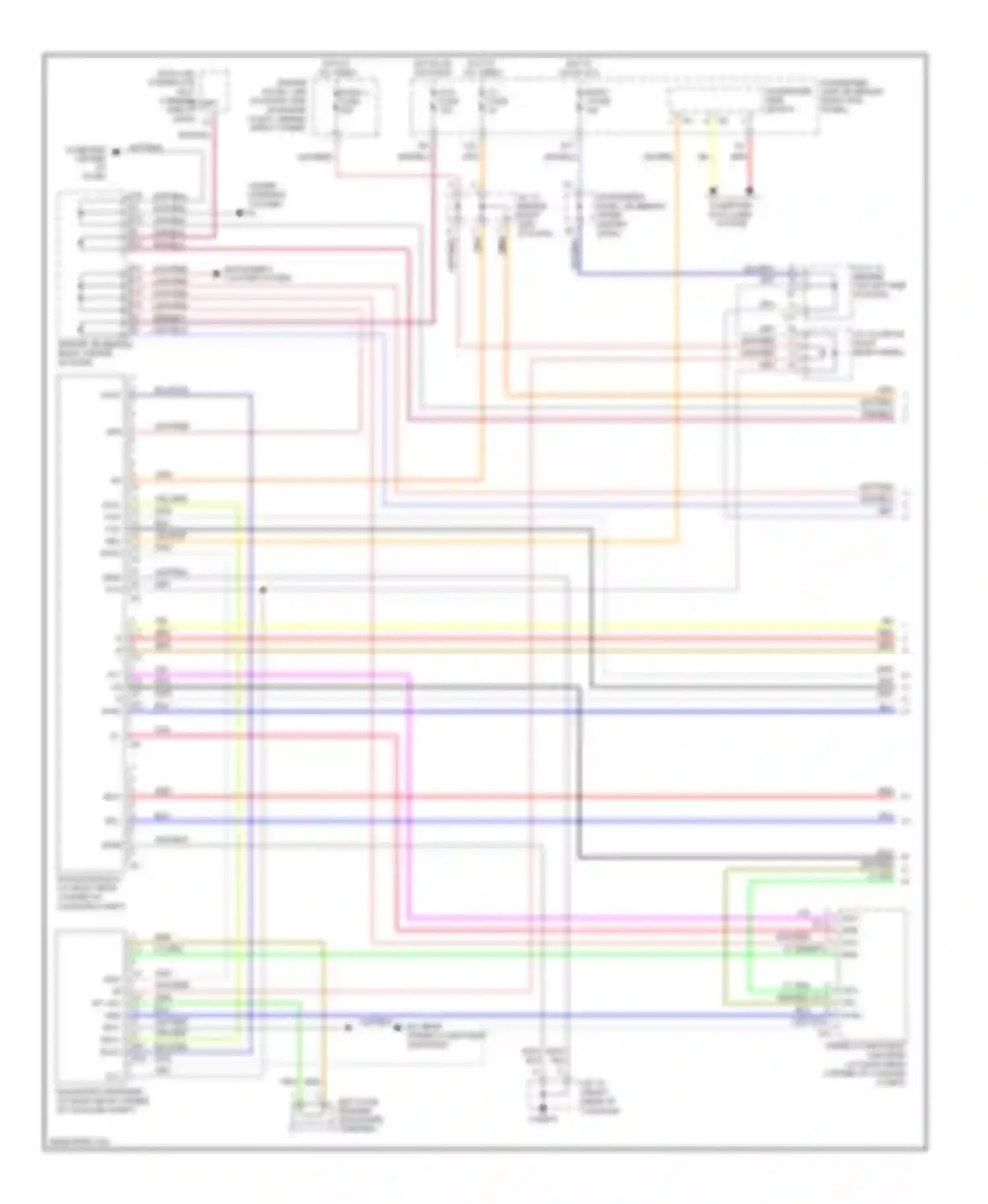 SC Lexus II facelift (2005-2010): Navigation circuit (1 of 2)