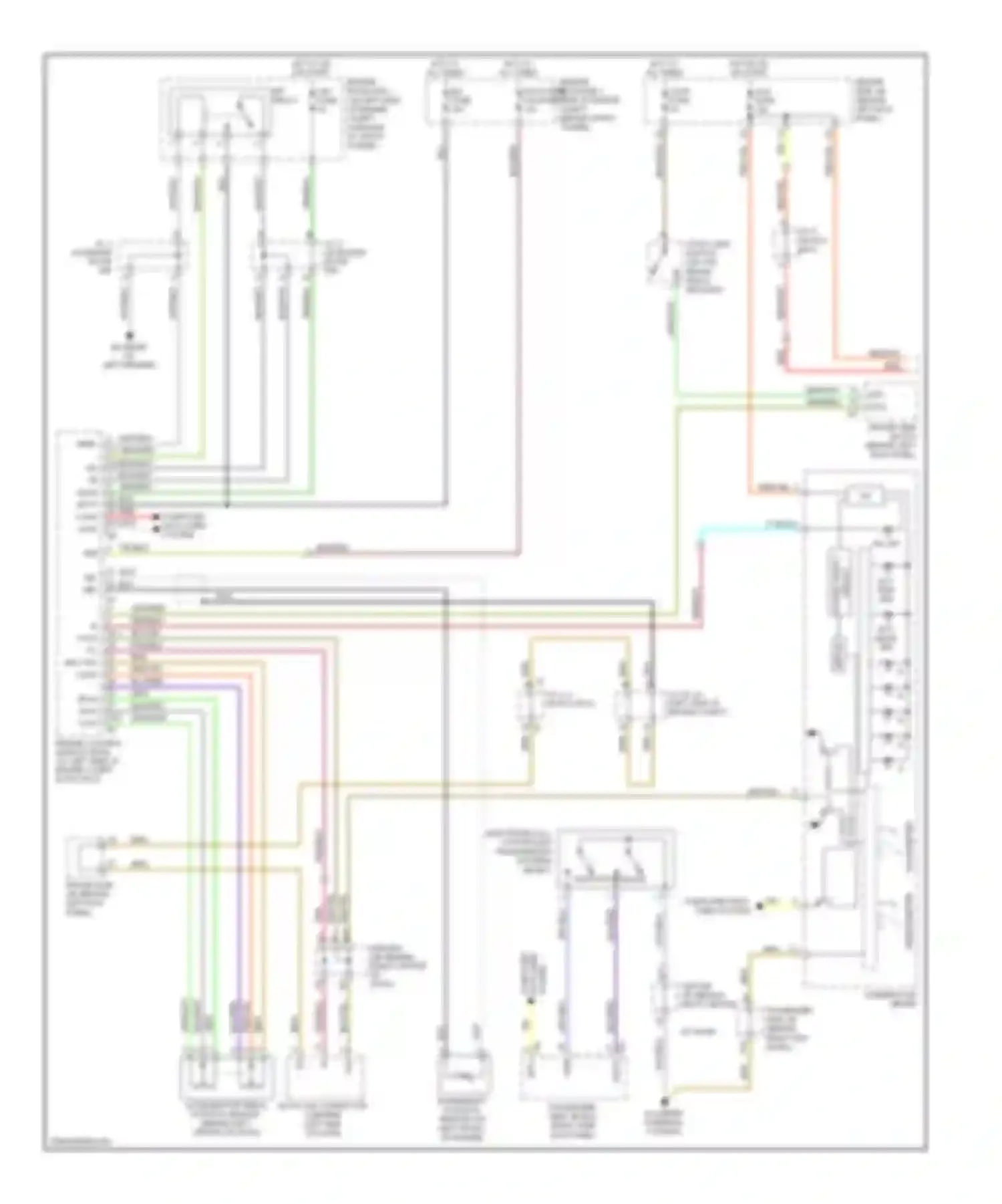 SC Lexus II facelift (2005-2010): Transmission circuit (1 of 2)