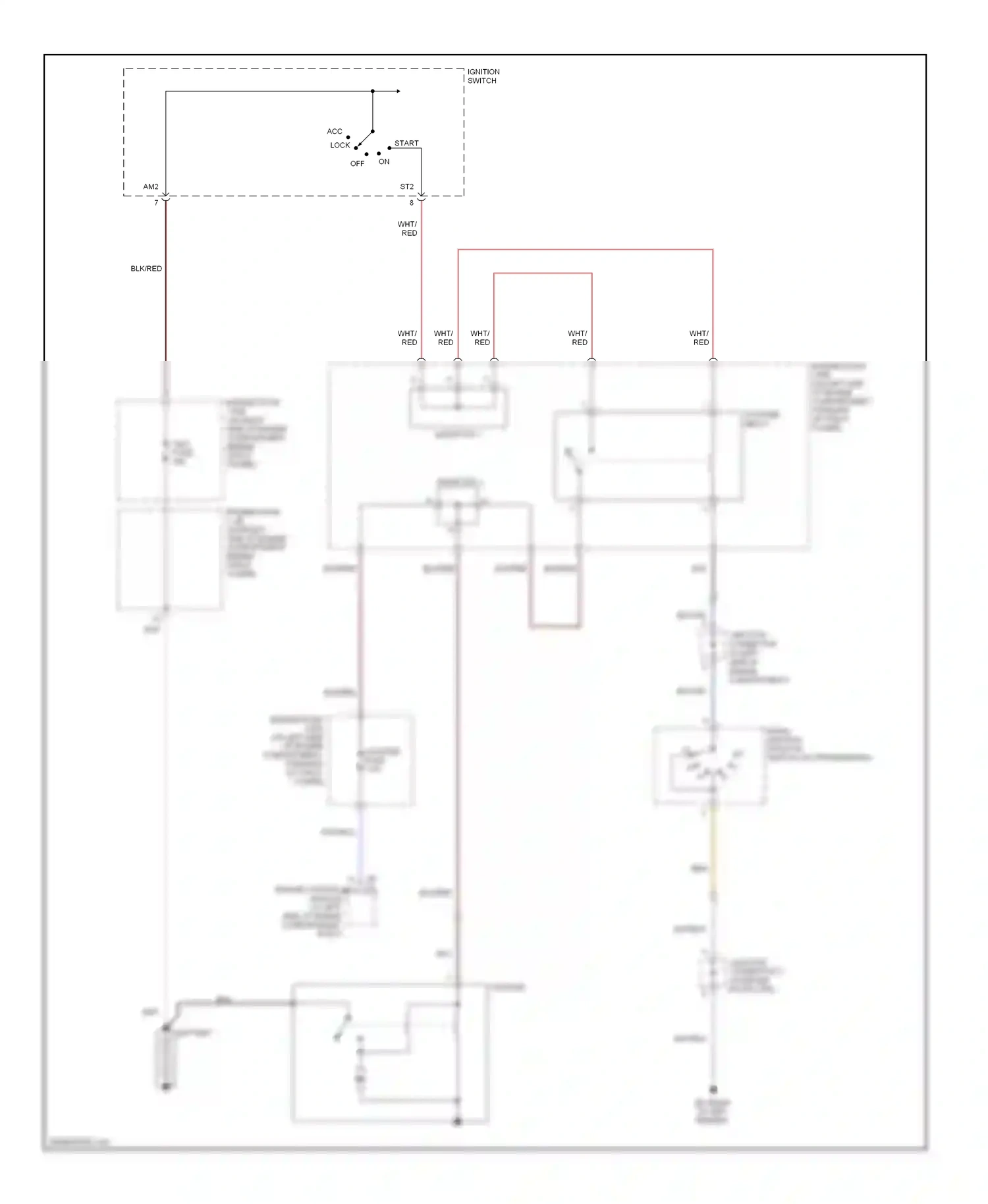 Lexus SC II facelift (2005-2010) engine control module (at left side of engine compartment, in ecu box) sta wiring diagram  (1 of 1)