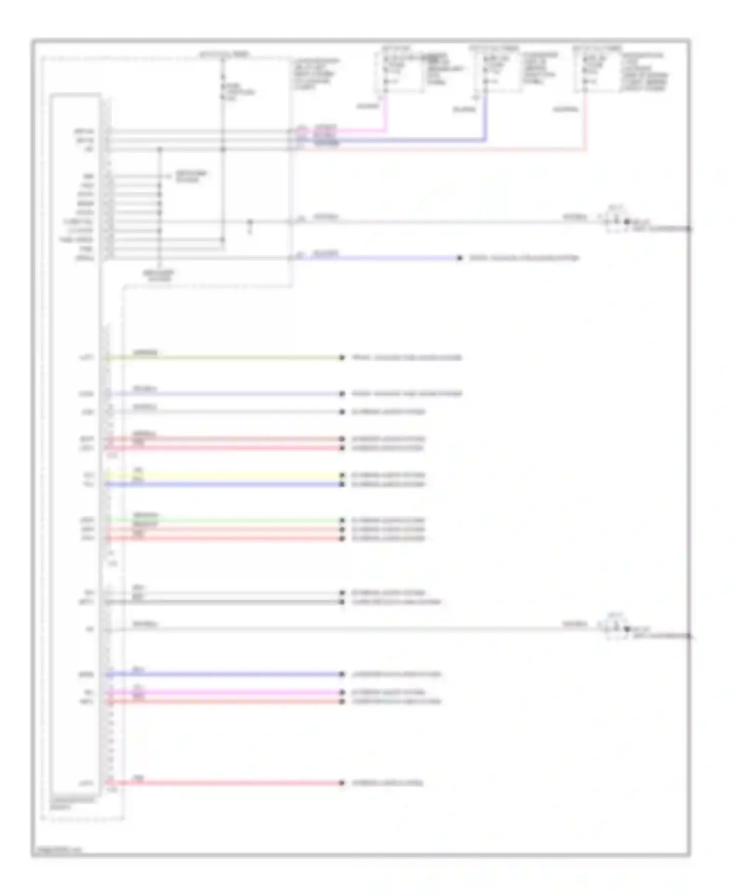 SC Lexus II (2001-2005): Luggage room j/b ecu circuit