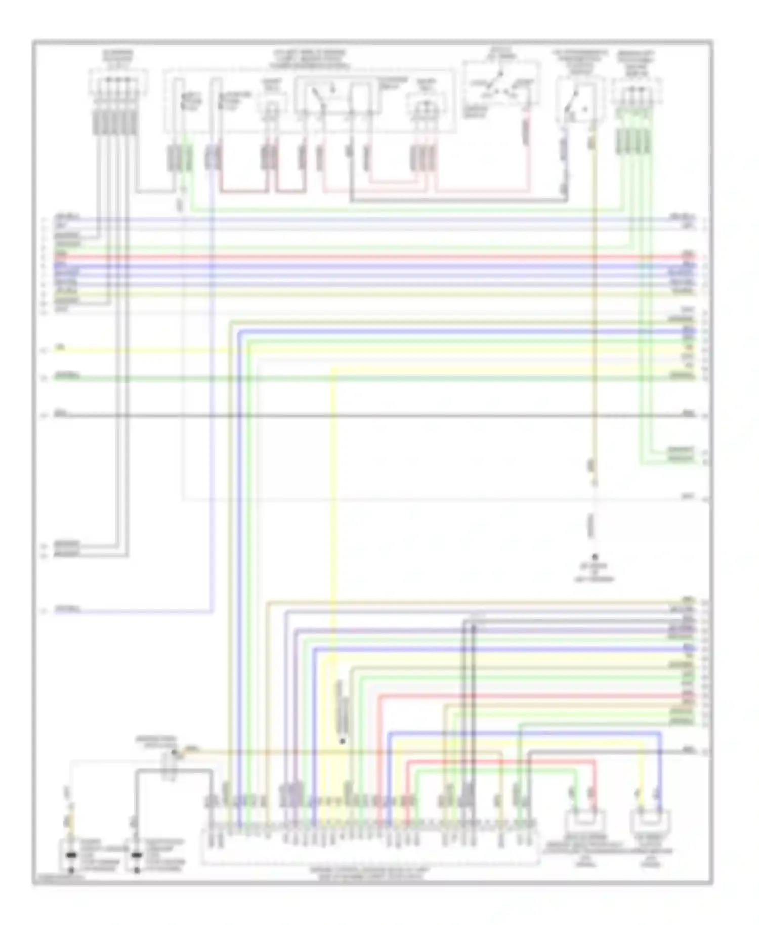 SC Lexus II (2001-2005): Wiring diagram engine performance 4.3l (3 of 6)