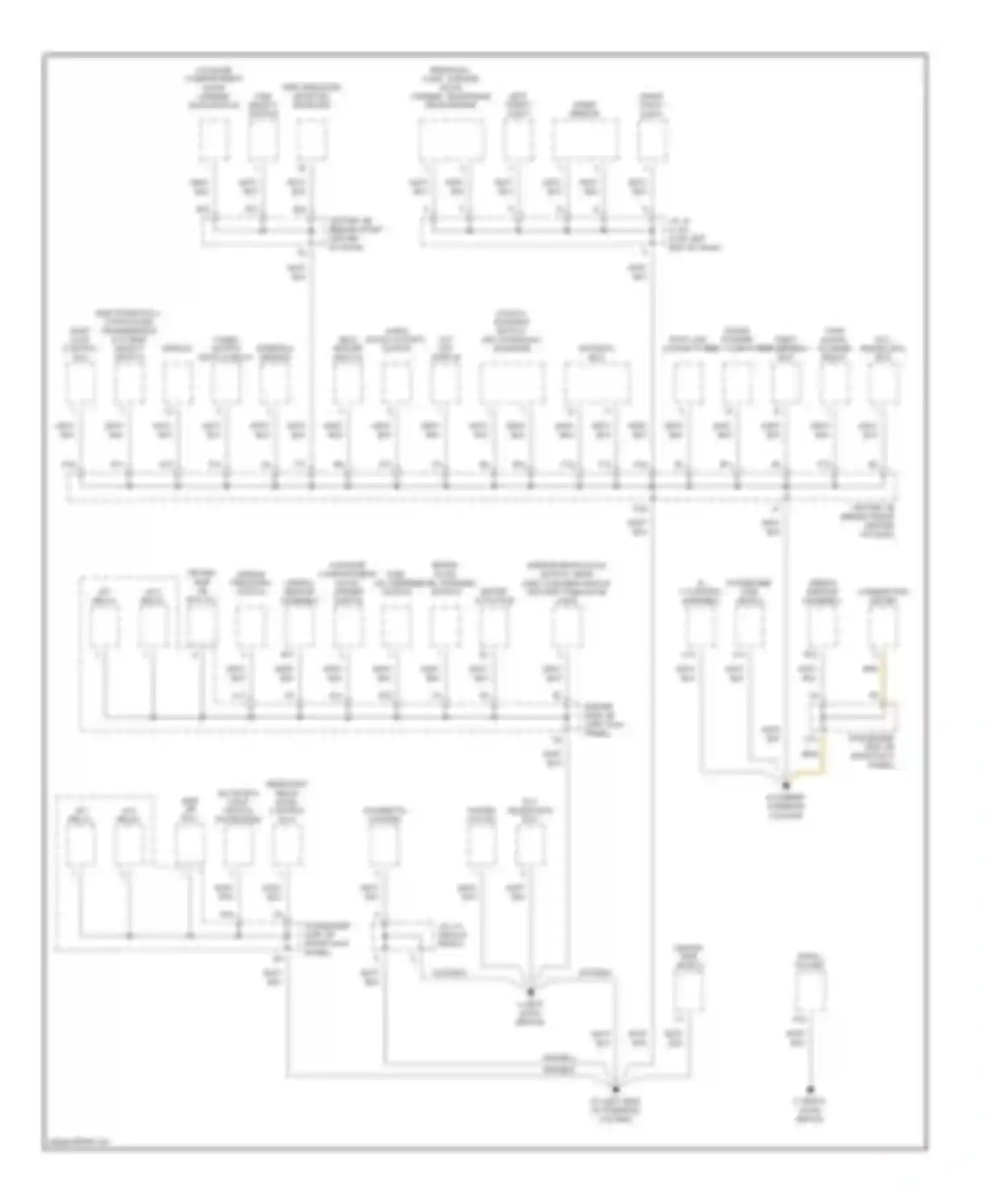 SC Lexus II (2001-2005): Ground distribution circuit (1 of 3)