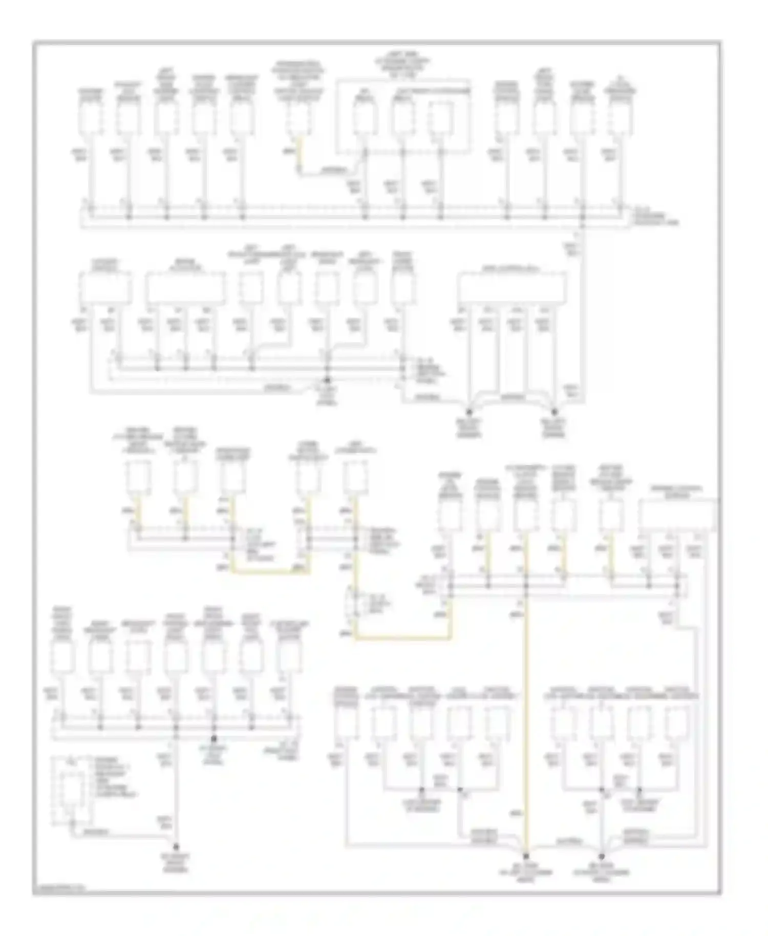 SC Lexus II (2001-2005): Ground distribution circuit (2 of 3)