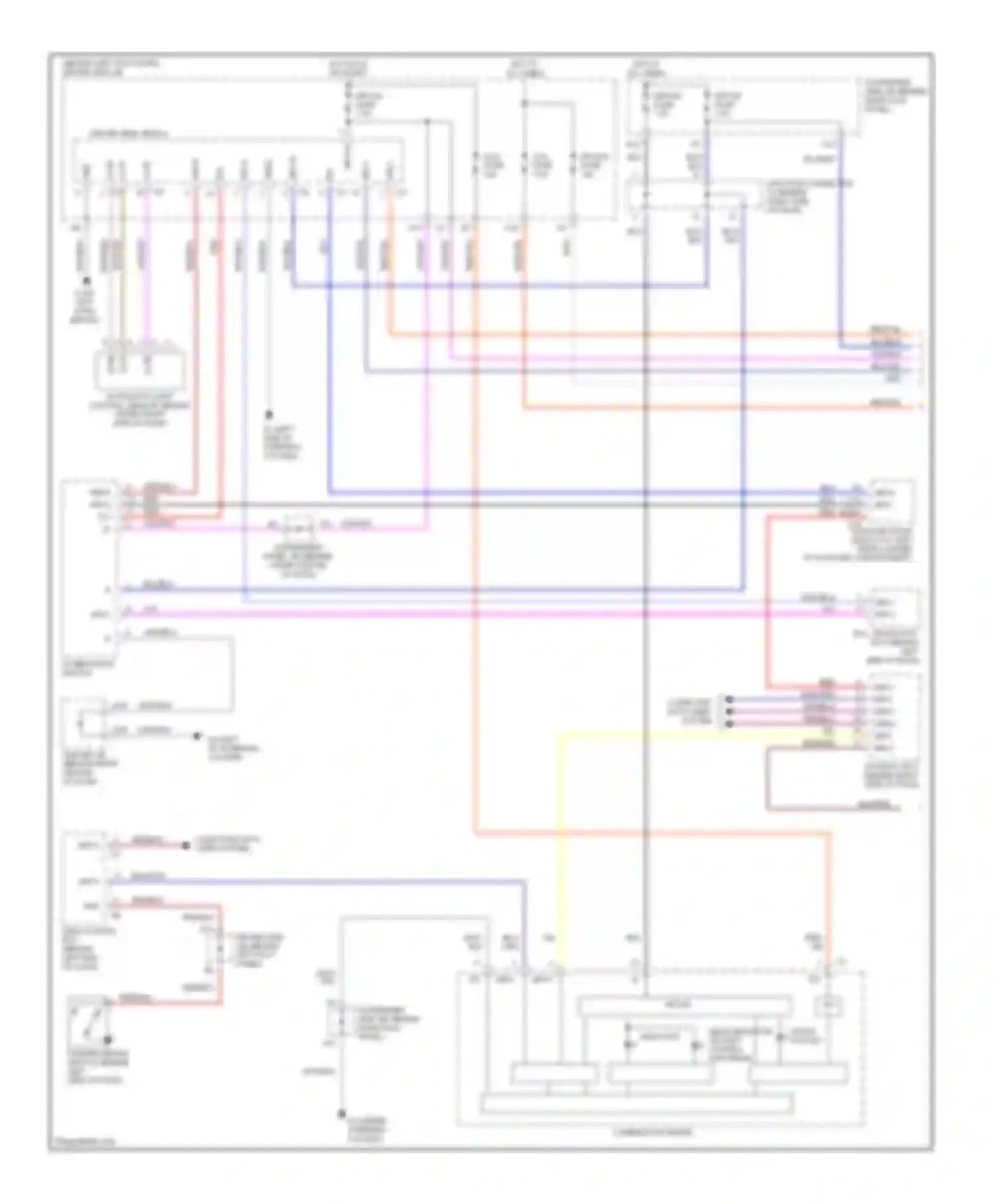 SC Lexus II (2001-2005): Headlamps circuit (1 of 2)
