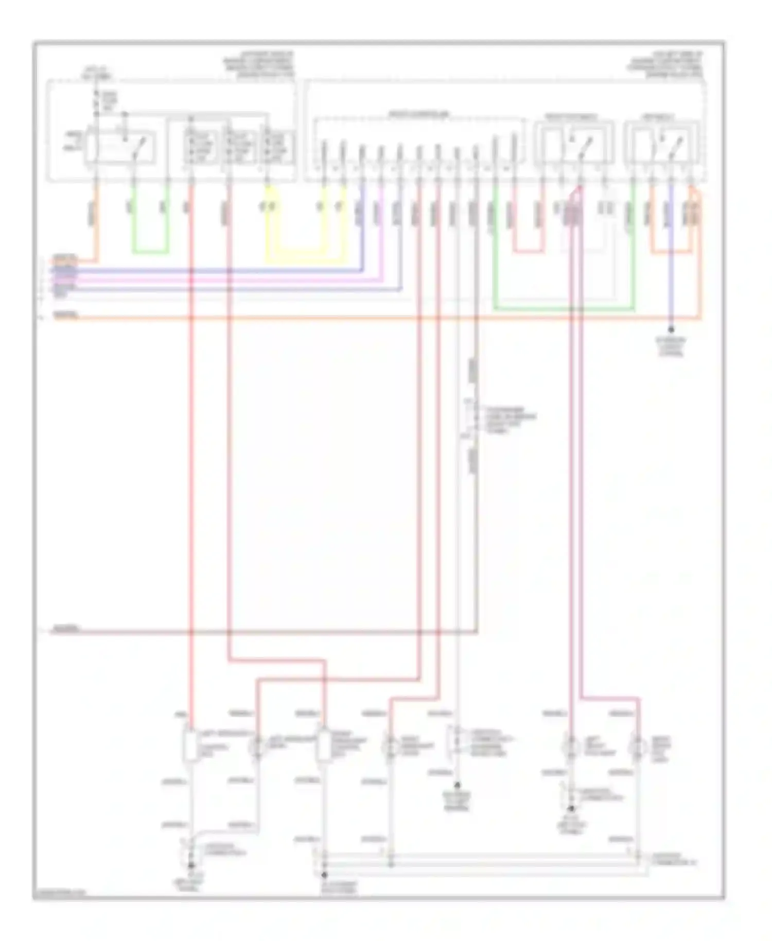 SC Lexus II (2001-2005): Headlamps circuit (2 of 2)
