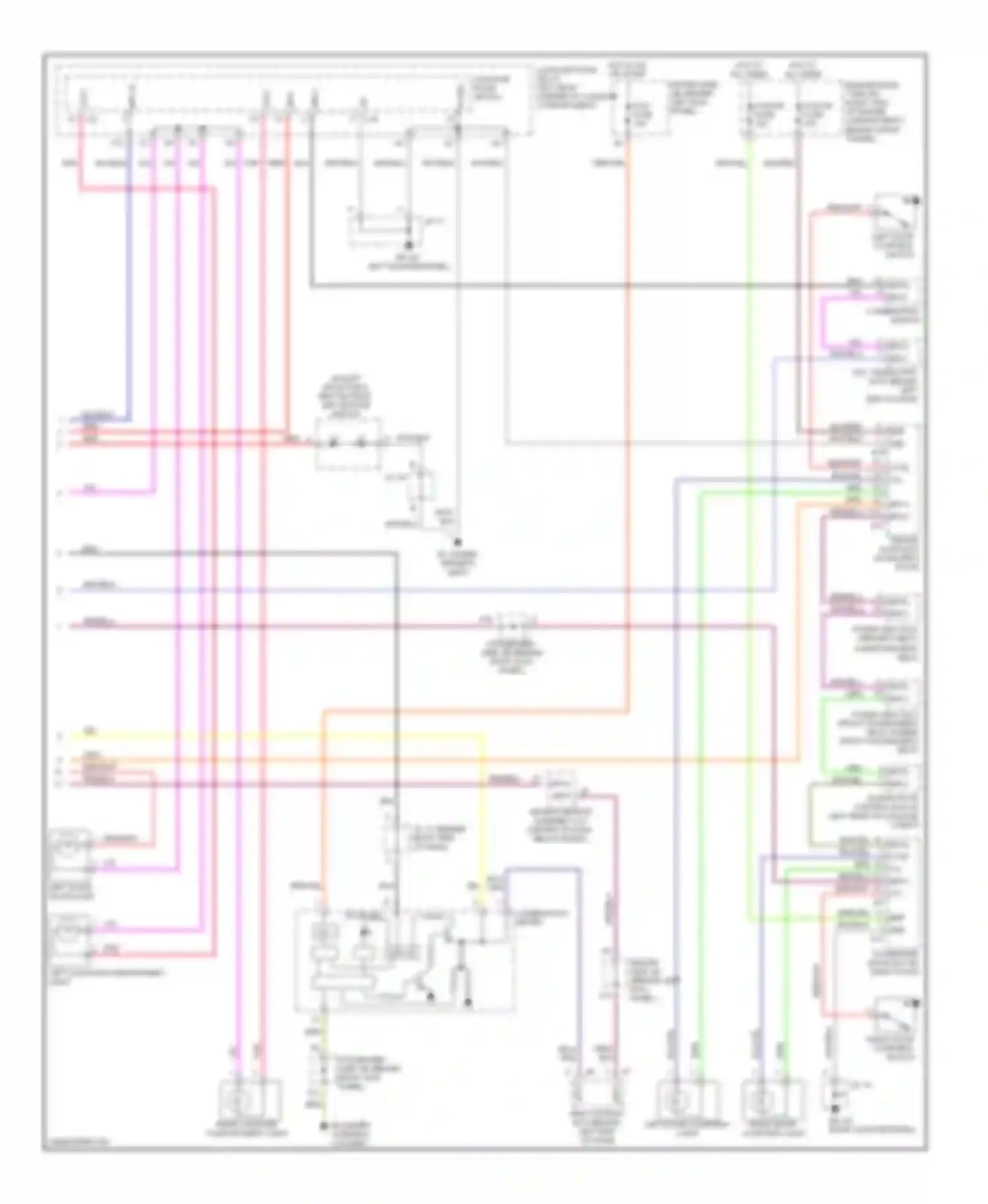 SC Lexus II (2001-2005): Courtesy lamps circuit (2 of 2)