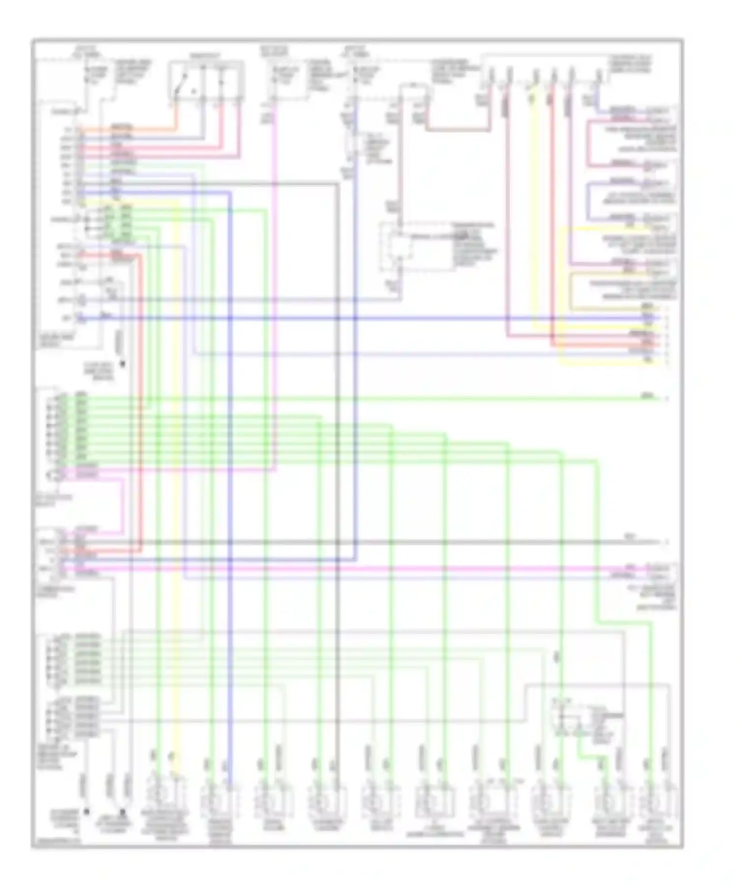 SC Lexus II (2001-2005): Instrument illumination circuit (1 of 2)