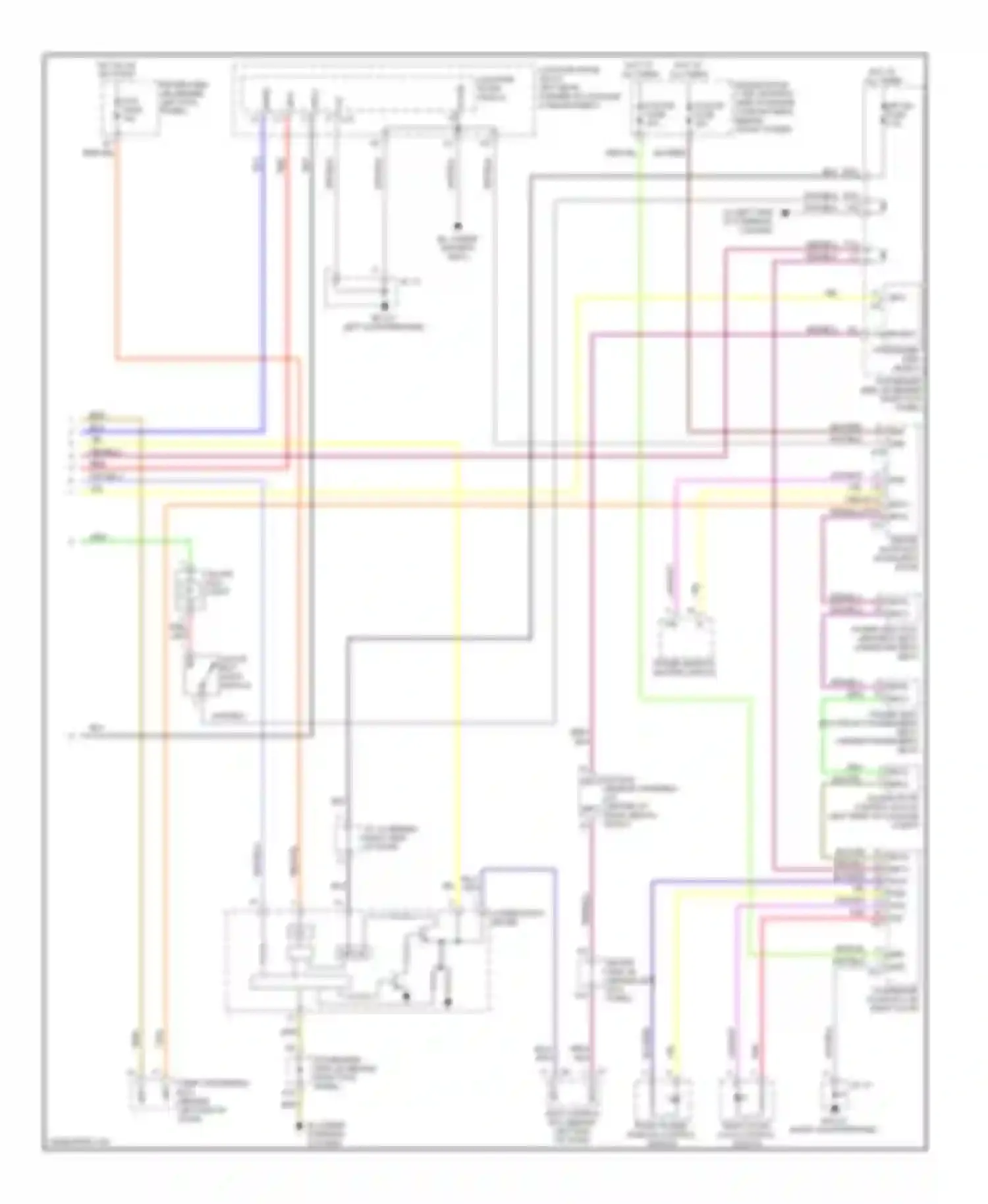 SC Lexus II (2001-2005): Instrument illumination circuit (2 of 2)
