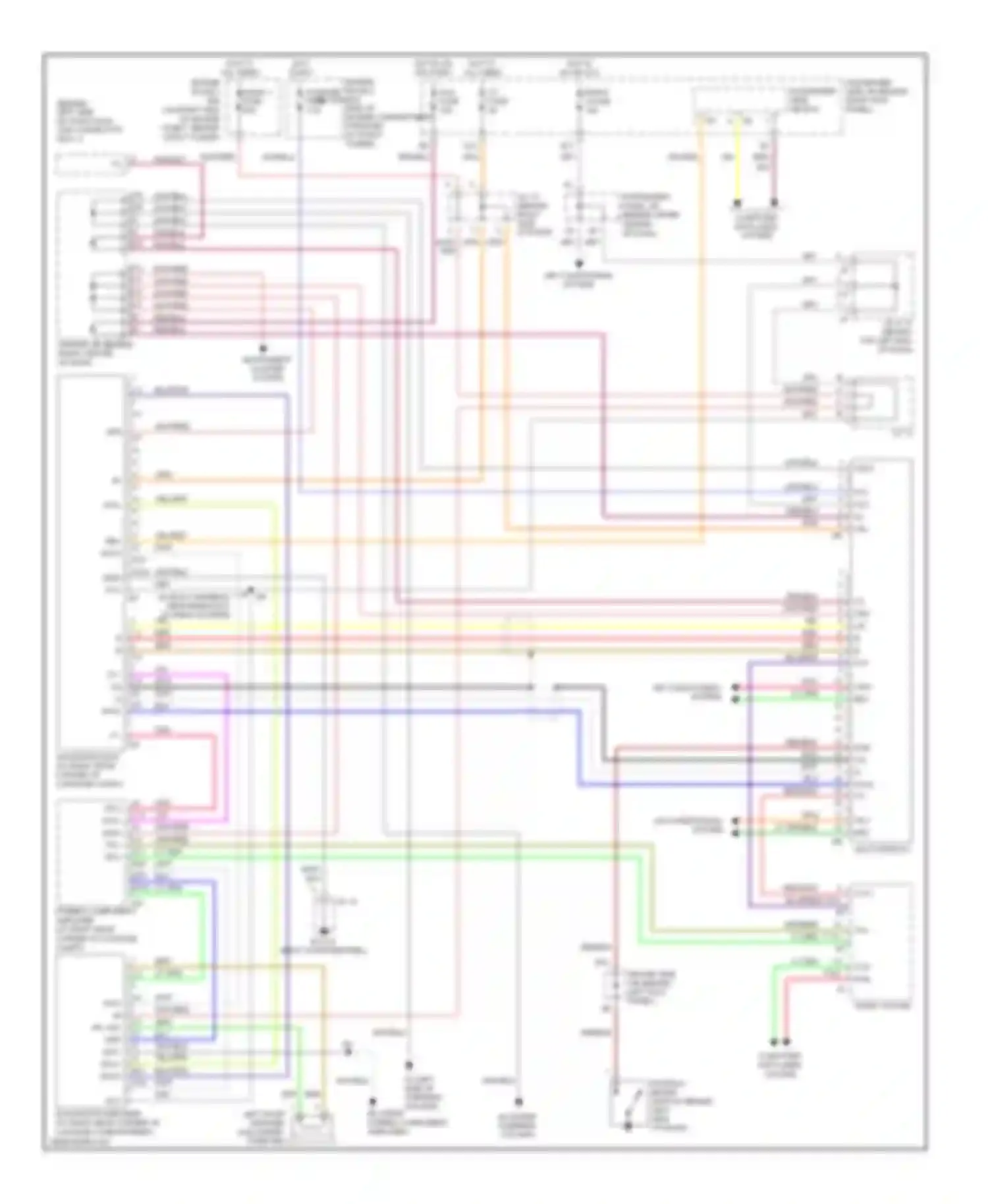 SC Lexus II (2001-2005): Navigation circuit